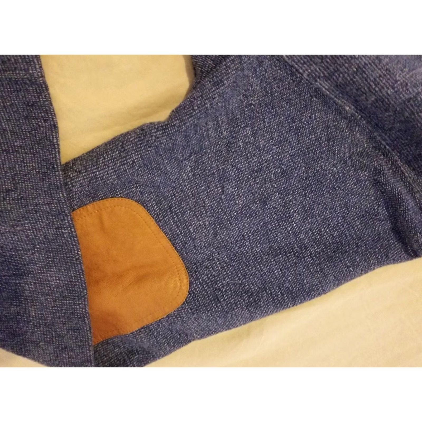 Orvis Orvis Mens Quarter Zip Sweater XL Blue Cotton Pullover Size US XL / EU 56 / 4 - 6 Thumbnail