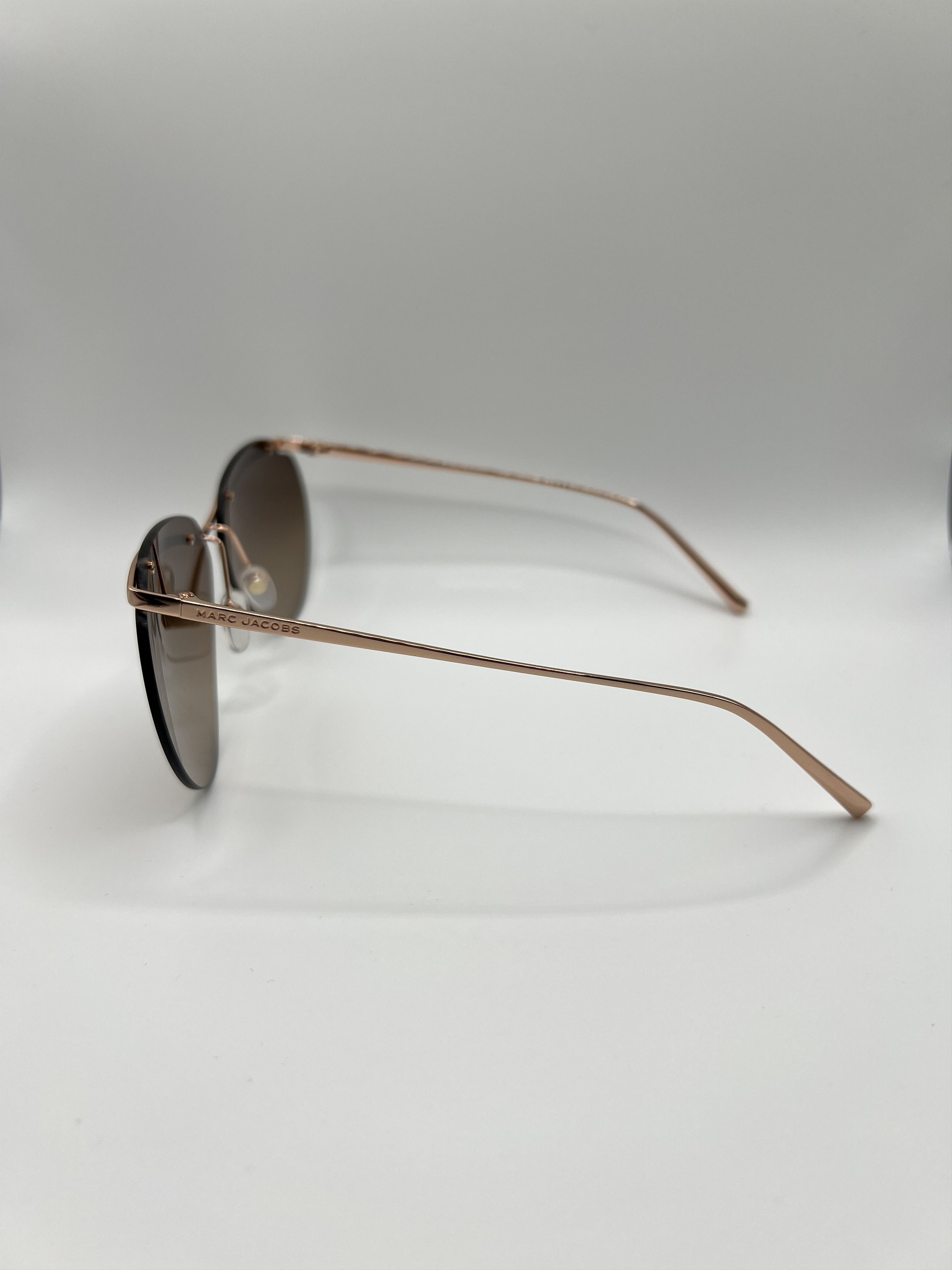 Marc Jacobs Marc Jacobs 454/F/S Gold Copper Aviator Woman Sunglasses Size ONE SIZE - 8 Thumbnail