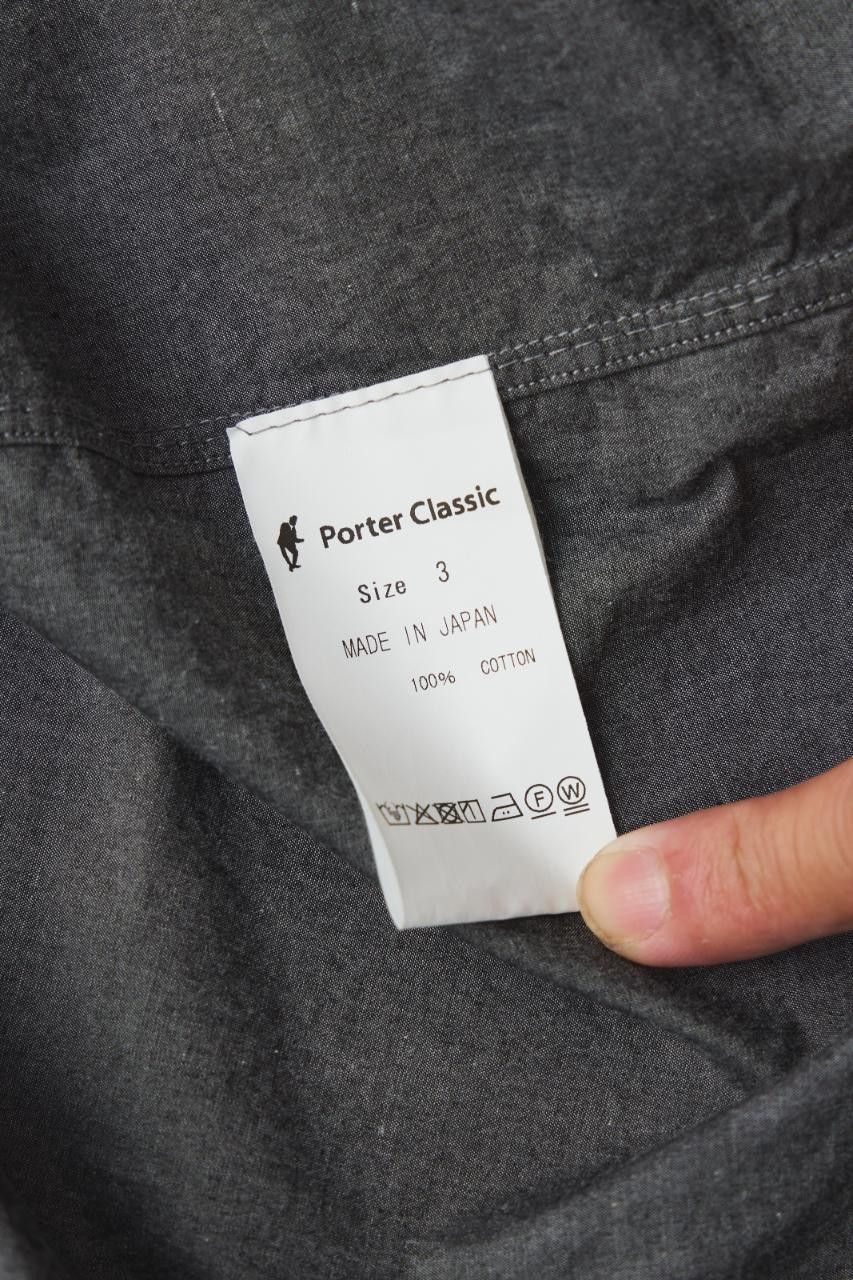 Porter Classic Porter Classic - CLASSIC SHIRT (Gray) Size US L / EU 52-54 / 3 - 9 Thumbnail