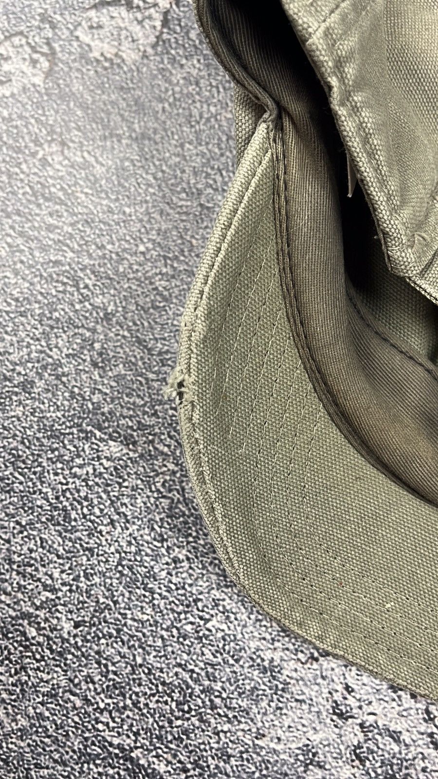 Nike × Vintage Vintage Nike Metal Swoosh Cap Dad Hat 90s like drill Size ONE SIZE - 7 Thumbnail