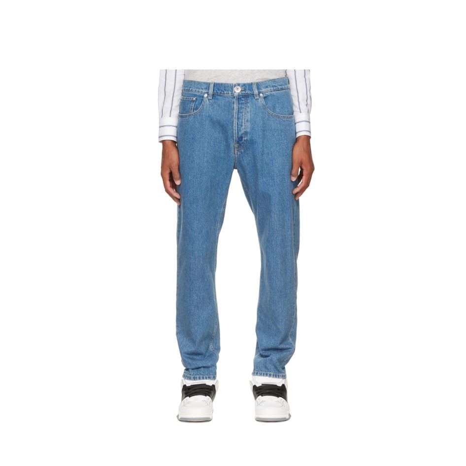 Lanvin o1y0125 Jeans Pant in Blue Size US 32 / EU 48 - 1 Thumbnail