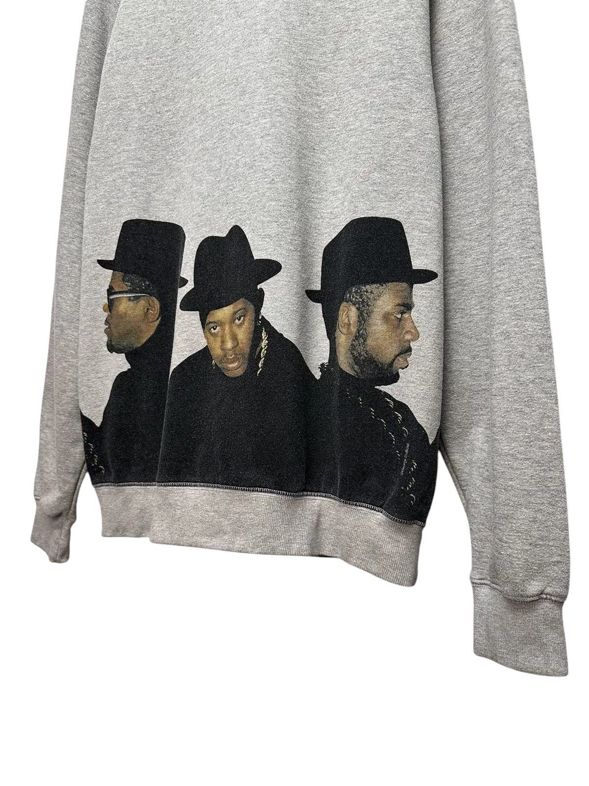 RUN DMC Run DMC Vintage Grey Graphic Sweatshirt L Size Size US L / EU 52-54 / 3 - 2 Thumbnail
