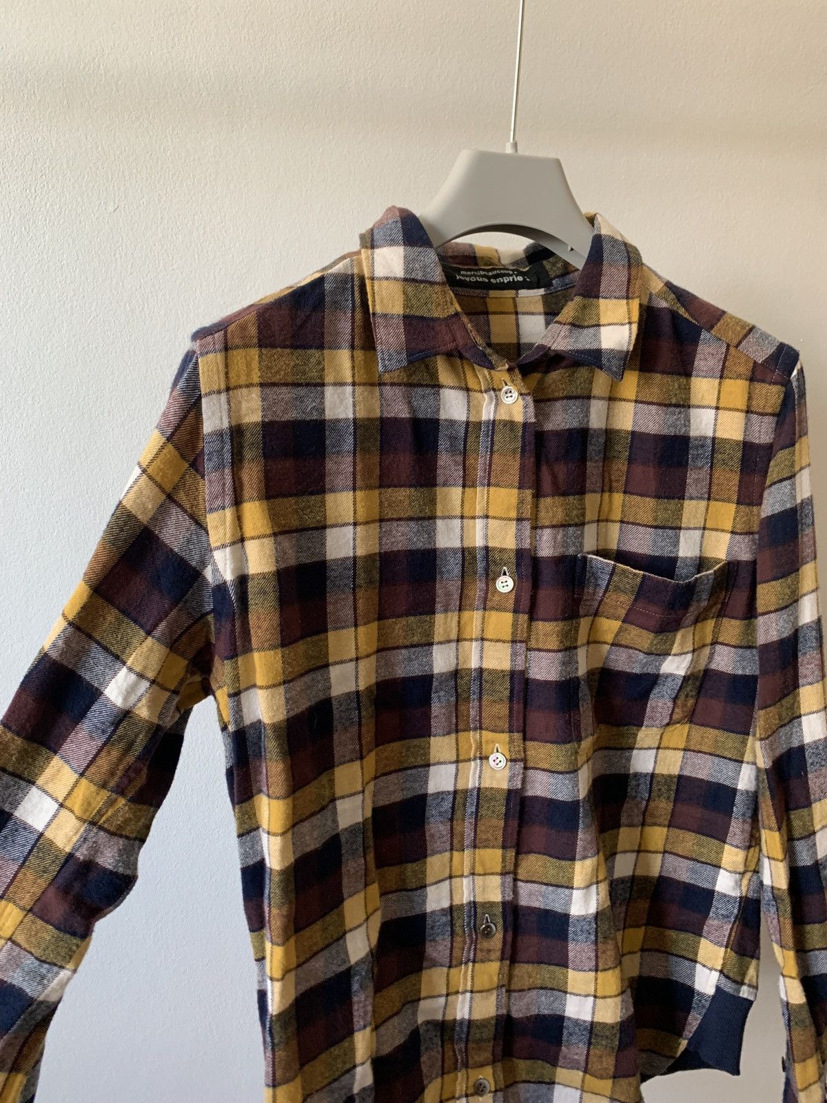 Issey Miyake Vintage Issey Miyake/ mercibeaucoup; Flannel Shirt Size US M / EU 48-50 / 2 - 2 Thumbnail
