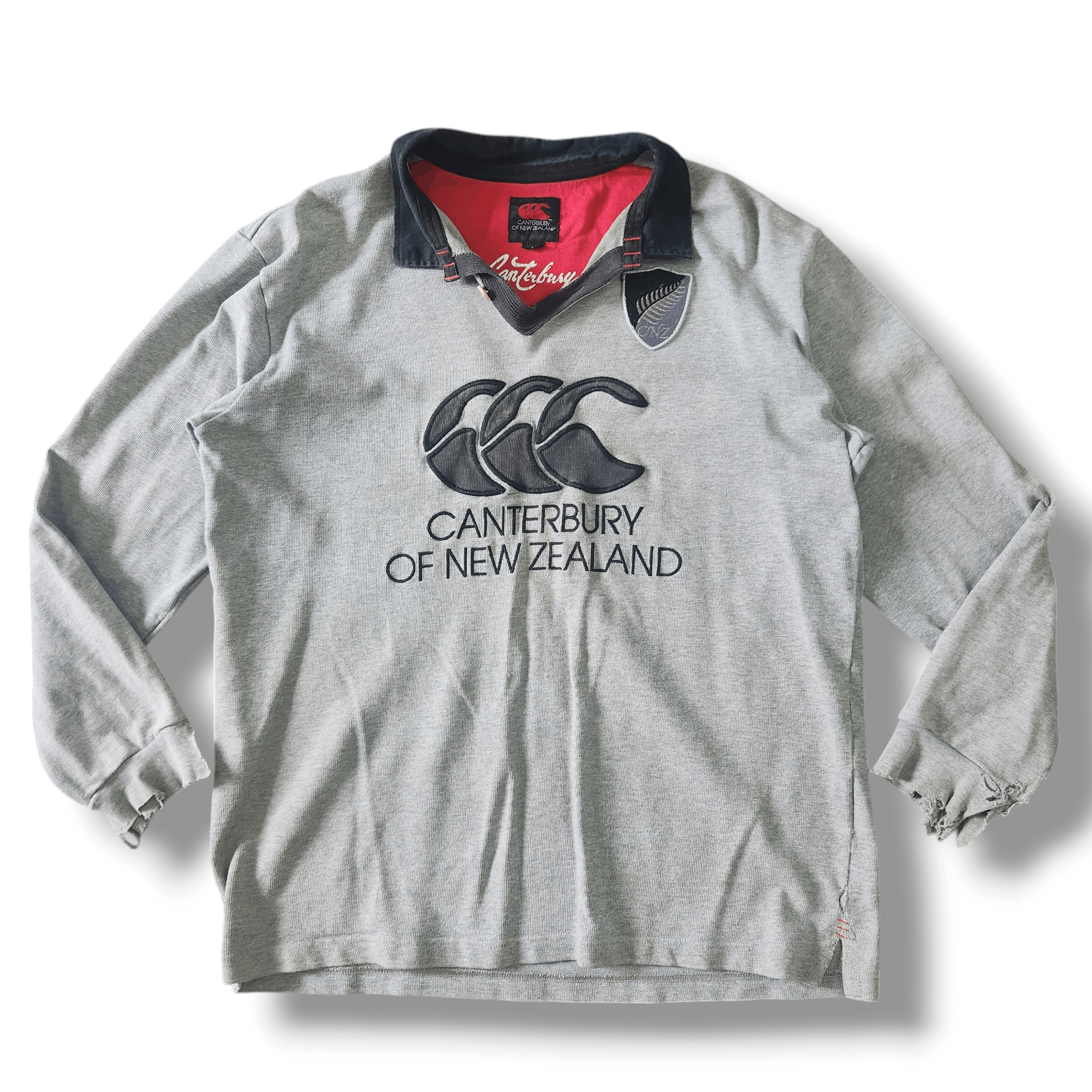 Canterbury of New Zealand × Vintage Distressed Canterbury of New Zealand Polo Shirts Size US L / EU 52-54 / 3 - 1 Thumbnail