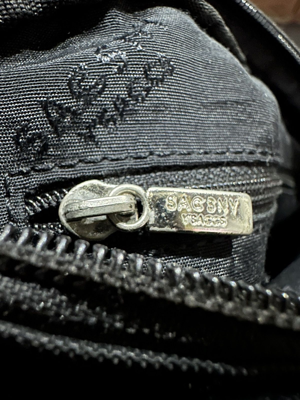 Yohji Yamamoto Ysaccs by Yohji Yamamoto Leather and Nylon crossbody bag Size ONE SIZE - 11 Thumbnail