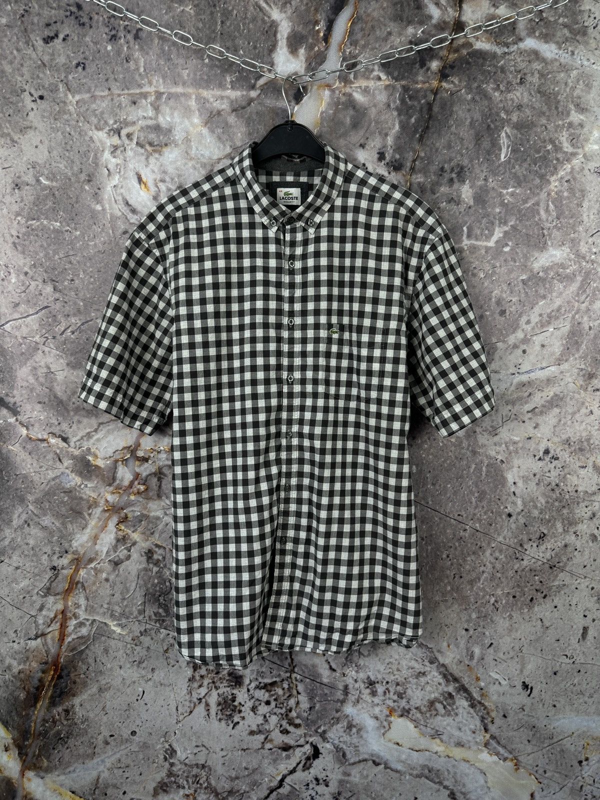Lacoste Men’s Lacoste Shirt Button Up Streetwear Size 44 Size US XL / EU 56 / 4 - 1 Thumbnail