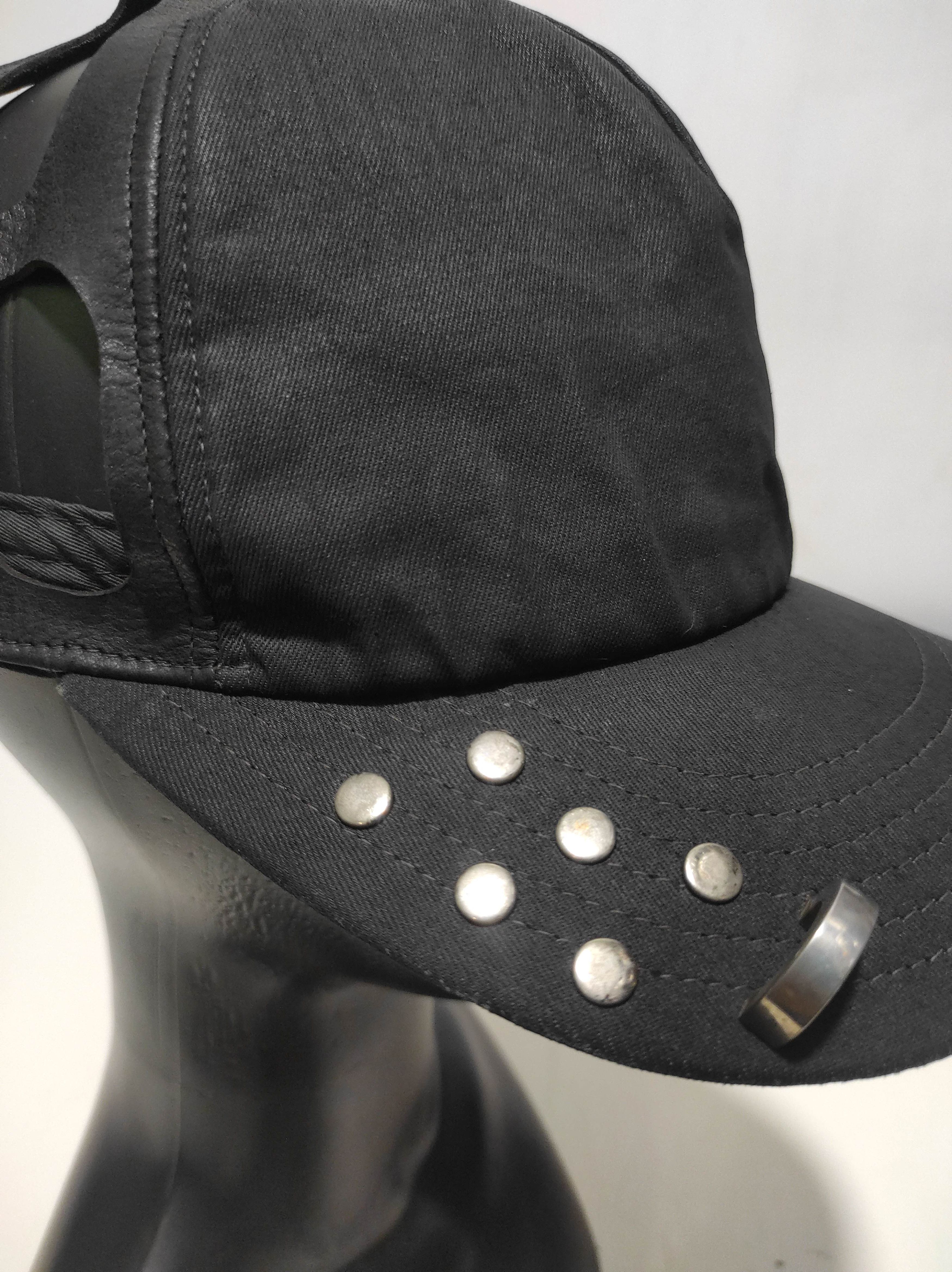 Rick Owens ❌SOLD❌Rick Owens Very Rare Leather Cap DRKSHDW Size ONE SIZE - 8 Thumbnail