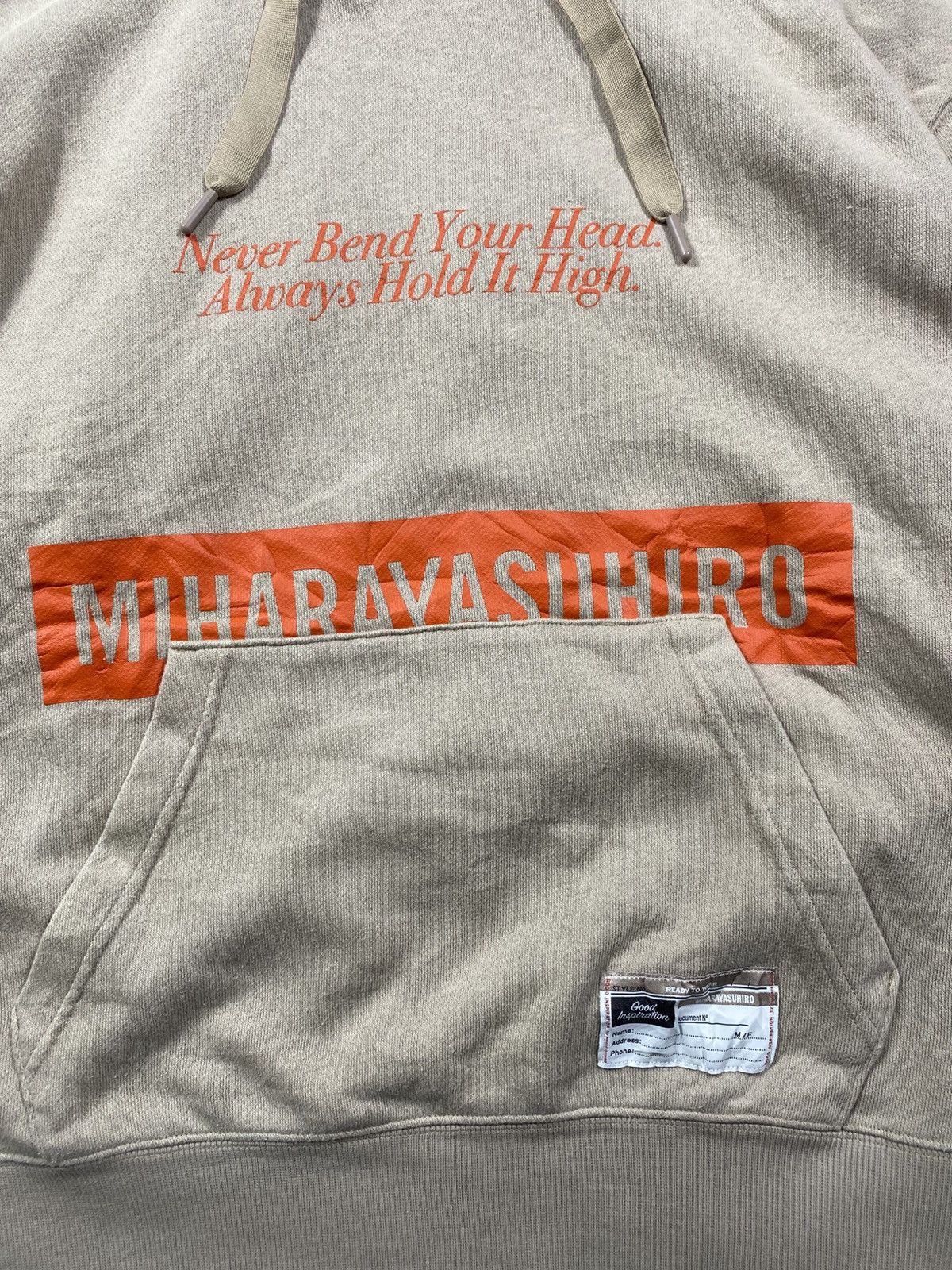 Maison MIHARA YASUHIRO Miharayasuhiro Good Inspiration Hoodie Size US XL / EU 56 / 4 - 6 Thumbnail