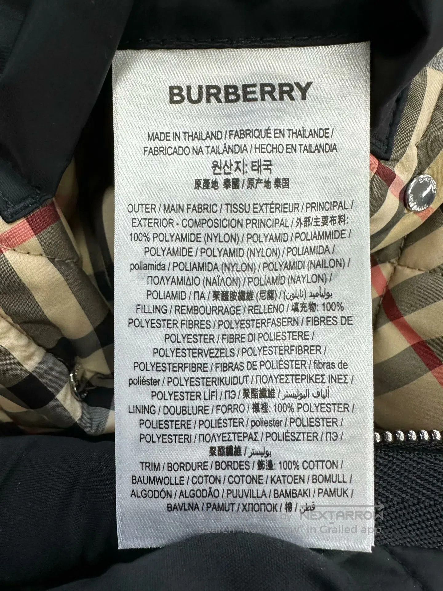 Burberry Burberry Black Diamond Quilted Hooded Jacket| Size S / US 4 / IT 40 - 4 Thumbnail