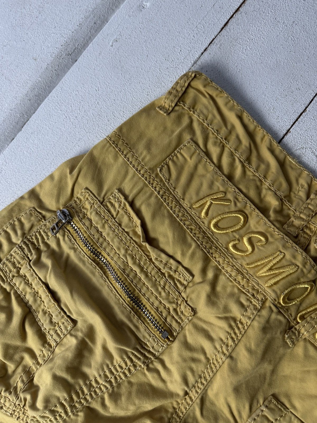 Other 🚨RARE COSMO LUPO BIG LOGO CARGO SHORTS Y2K VINTAGE Size US 34 / EU 50 - 5 Thumbnail