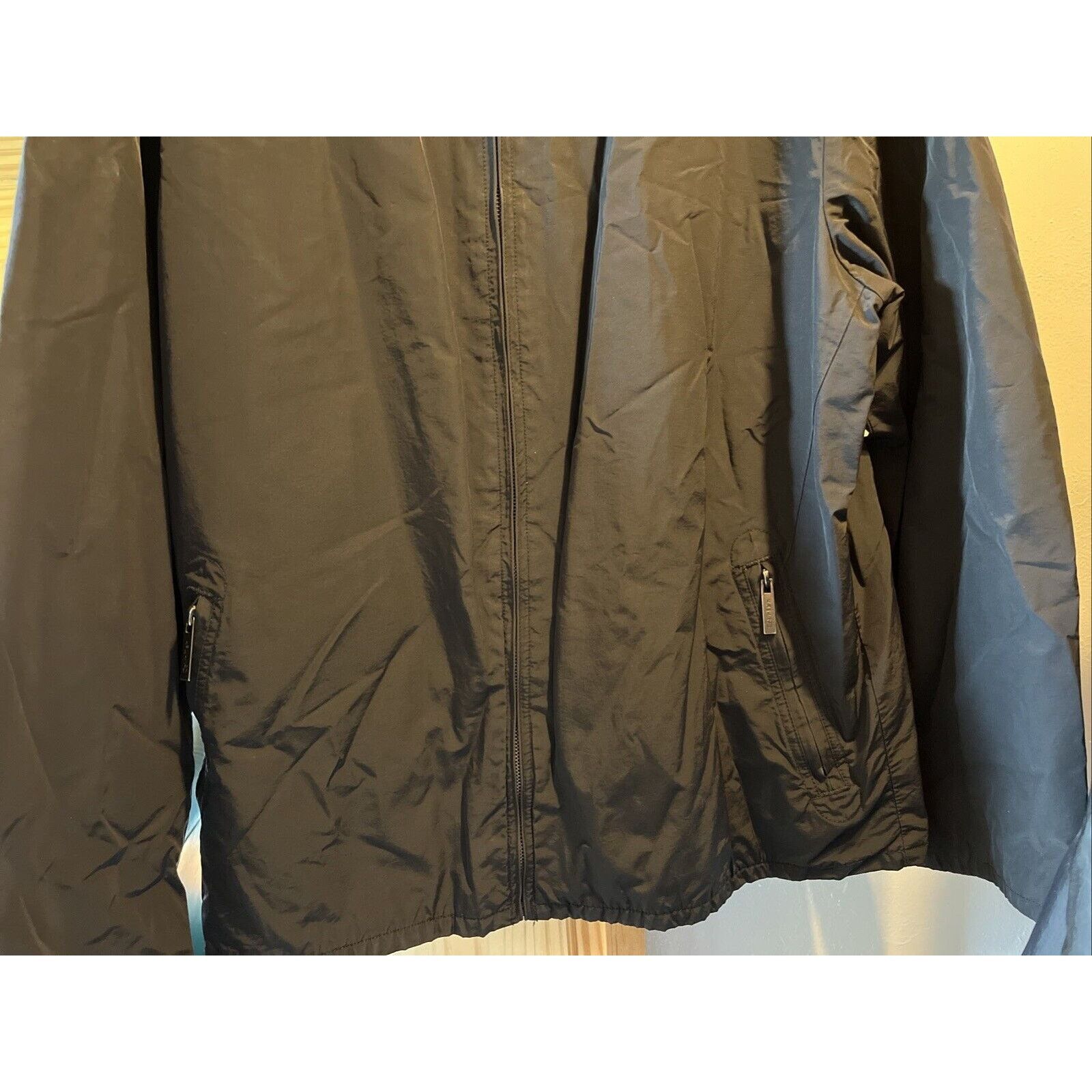 Calvin Klein Calvin Klein Men's Jacket Black XL LS Cotton Nylon Outdoor Size US XL / EU 56 / 4 - 5 Thumbnail