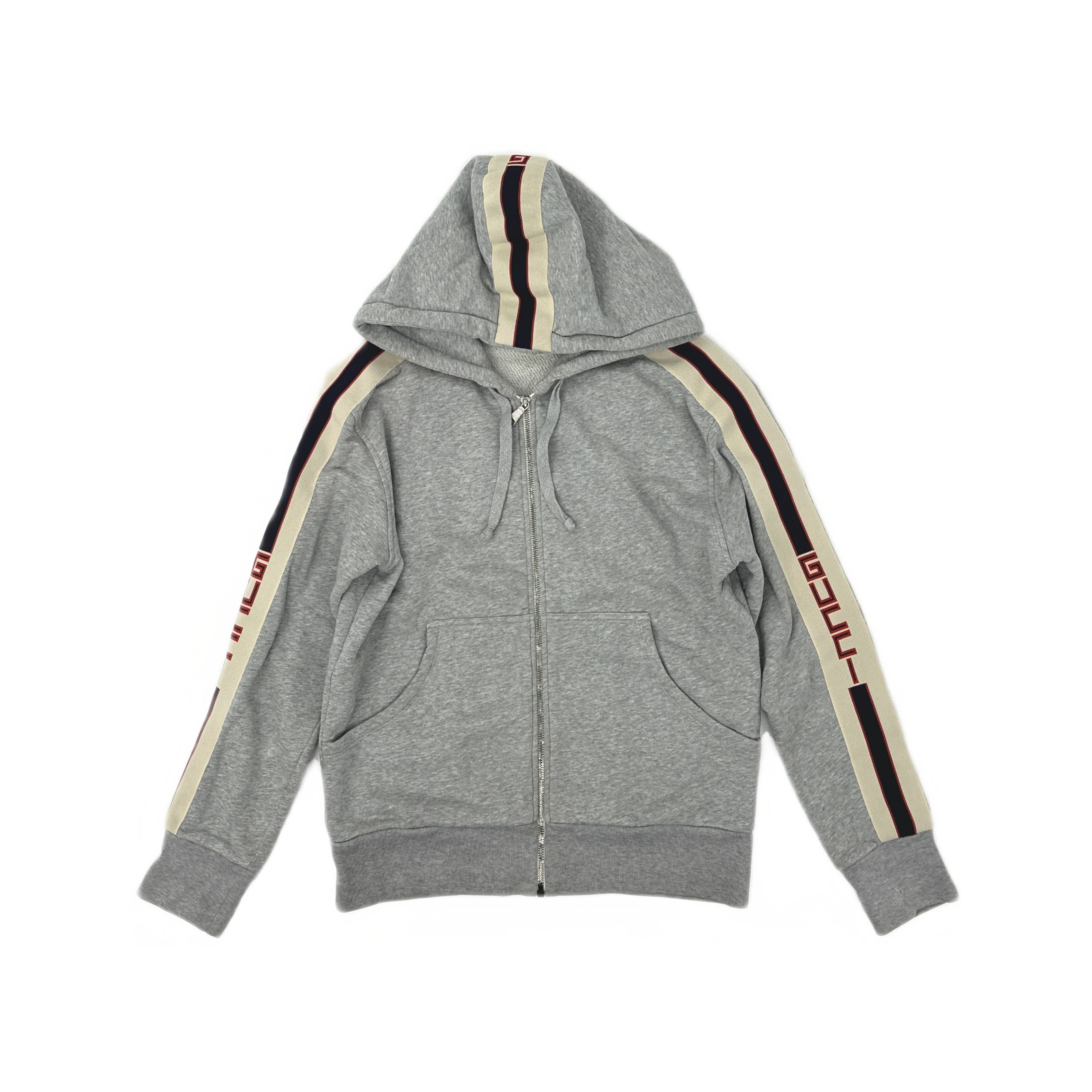 Gucci × Tom Ford GUCCI GRAY ZIP HOODIE SIZE XL | Grailed