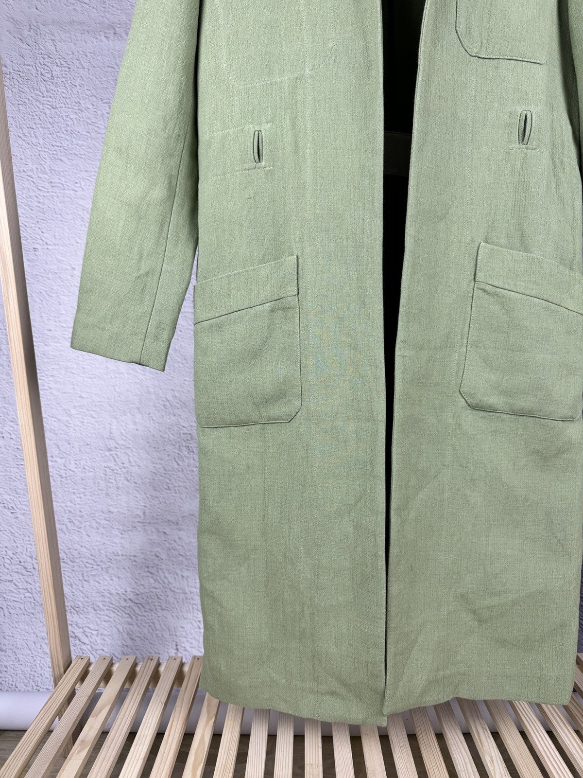 Chloe Chloe Stora designed in Paris green long coat size 38 Size S / US 4 / IT 40 - 5 Thumbnail