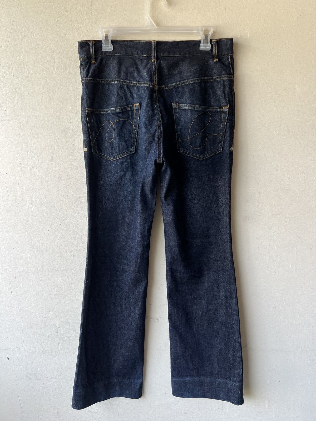 mercibeaucoup Mercibeaucoup Japan Waxed Denim Bootcut Jeans Flare Size US 30 / EU 46 - 3 Thumbnail