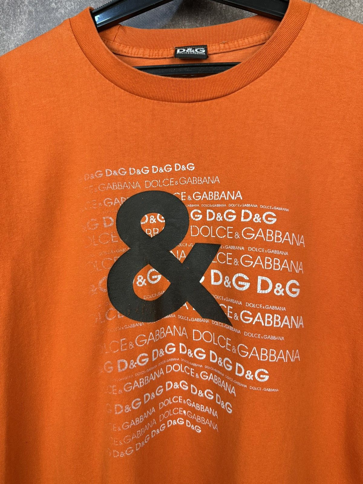 Dolce & Gabbana Vintage style Dolce Gabbana Y2K t-shirt DG archival clothing Size US M / EU 48-50 / 2 - 3 Thumbnail