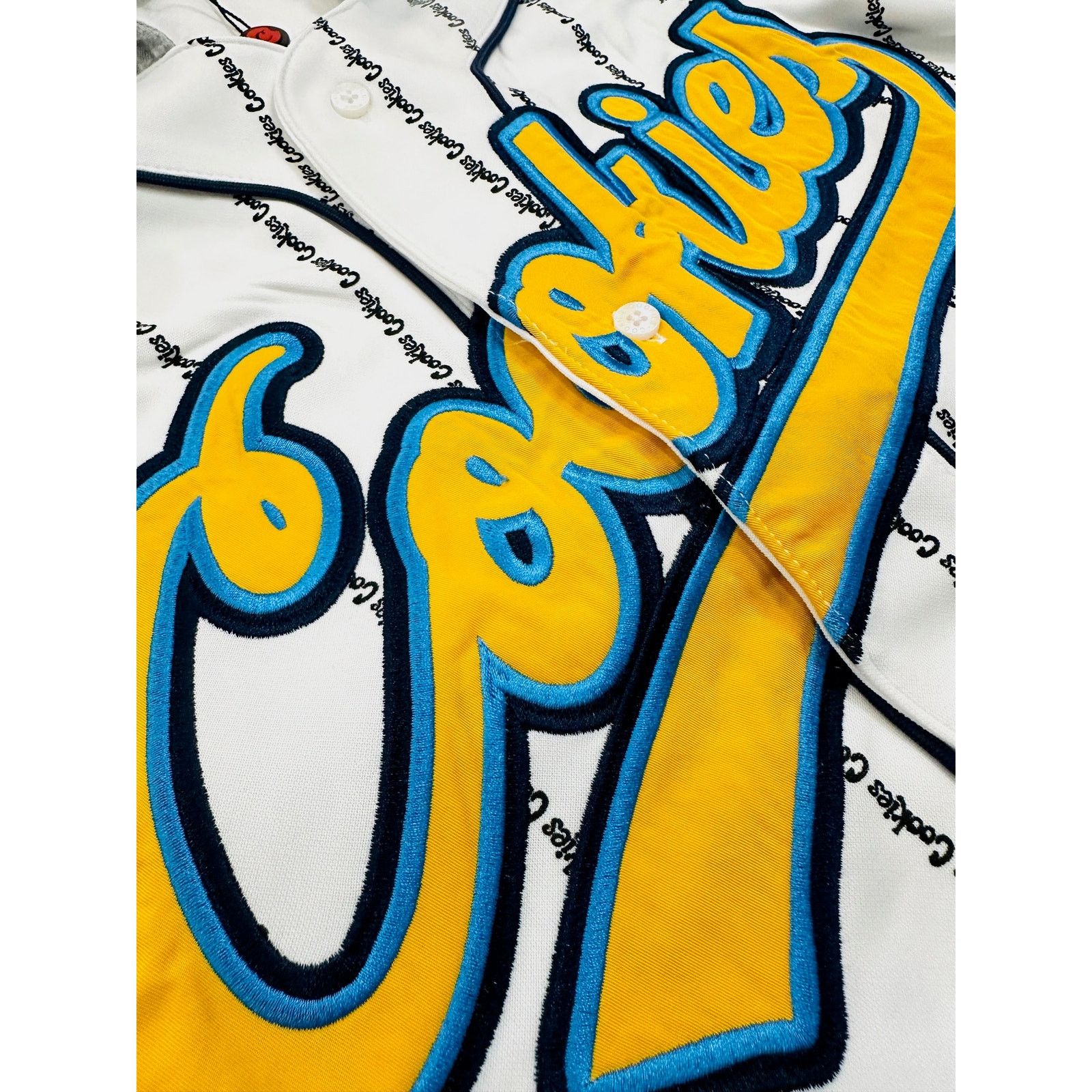Cookies Cookies SF Clothing Embroidered Hooded Baseball Jersey Shirt Size US M / EU 48-50 / 2 - 3 Thumbnail
