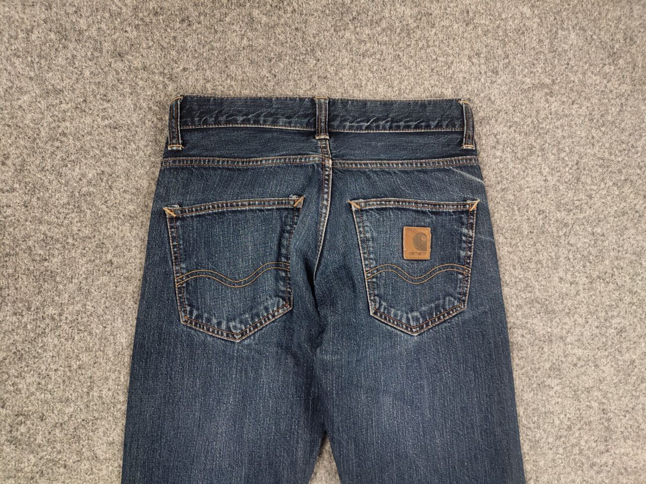 Carhartt Vintage 90's Carhartt Work Pronco Pocket Faded denim Jeans Size US 28 / EU 44 - 8 Thumbnail
