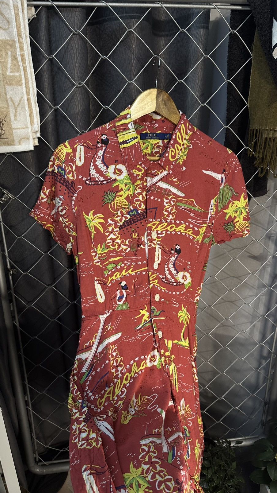 Polo Ralph Lauren POLO RALPH LAUREN HAWAII PRINT DRESS Size S / US 4 / IT 40 - 2 Thumbnail