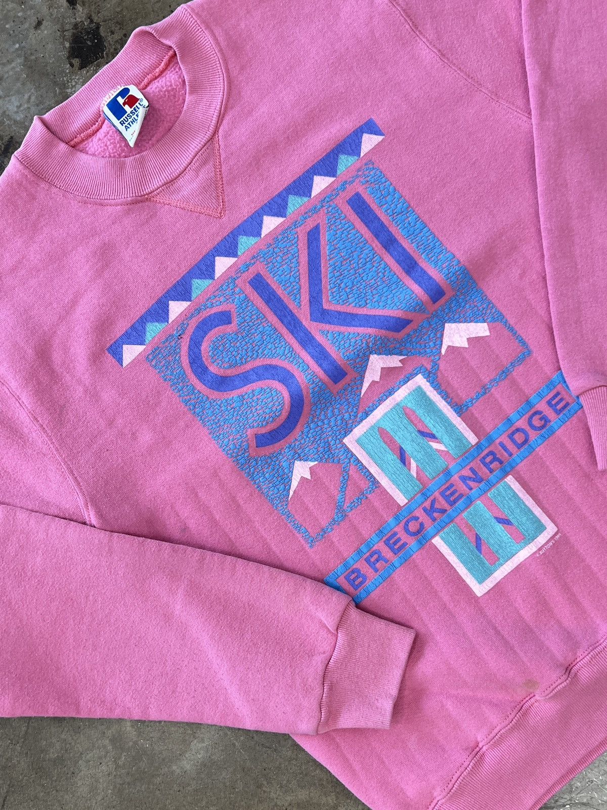 Vintage Vintage Russell Athletic Breckenridge Crewneck Sz. Small Size US S / EU 44-46 / 1 - 1 Thumbnail