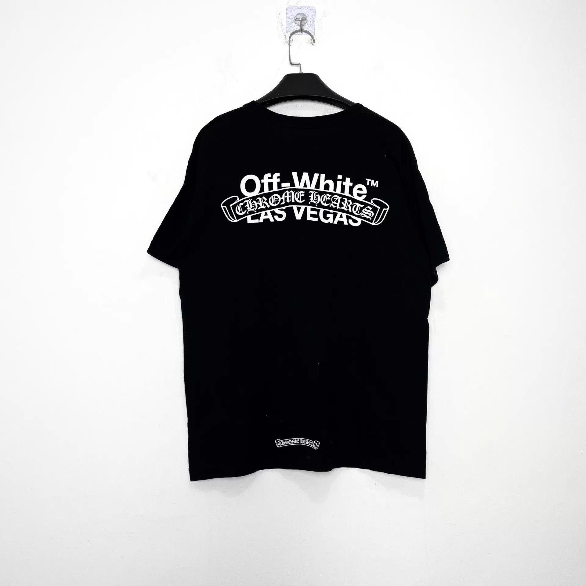 Chrome Hearts CHROME HEARTS x OFF-WHITE LA Exclusive Short Tee M Size US M / EU 48-50 / 2 - 2 Thumbnail