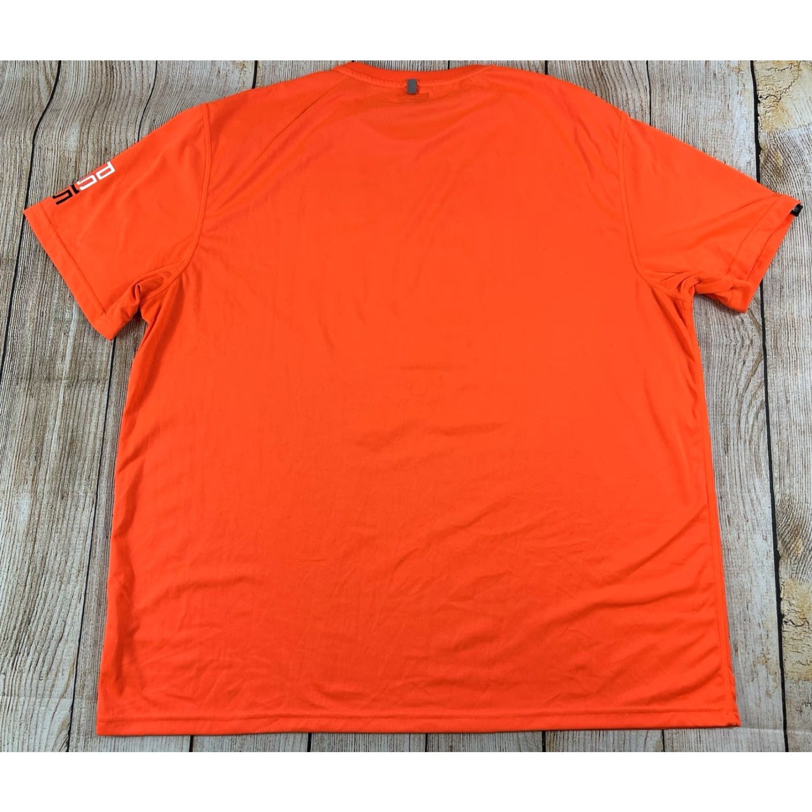 Vintage Polo Sport Tokyo Ralph Lauren Performance Bright Orange Shirt Thermo vent Large Mens Size US L / EU 52-54 / 3 - 2 Thumbnail