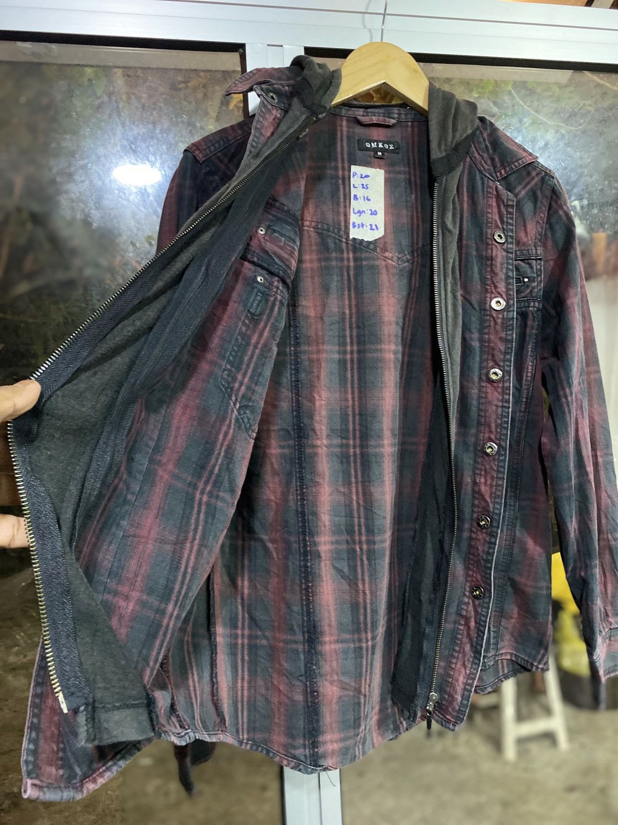 Japanese Brand Qmkos jacket Punk style Shirt Size US M / EU 48-50 / 2 - 8 Thumbnail