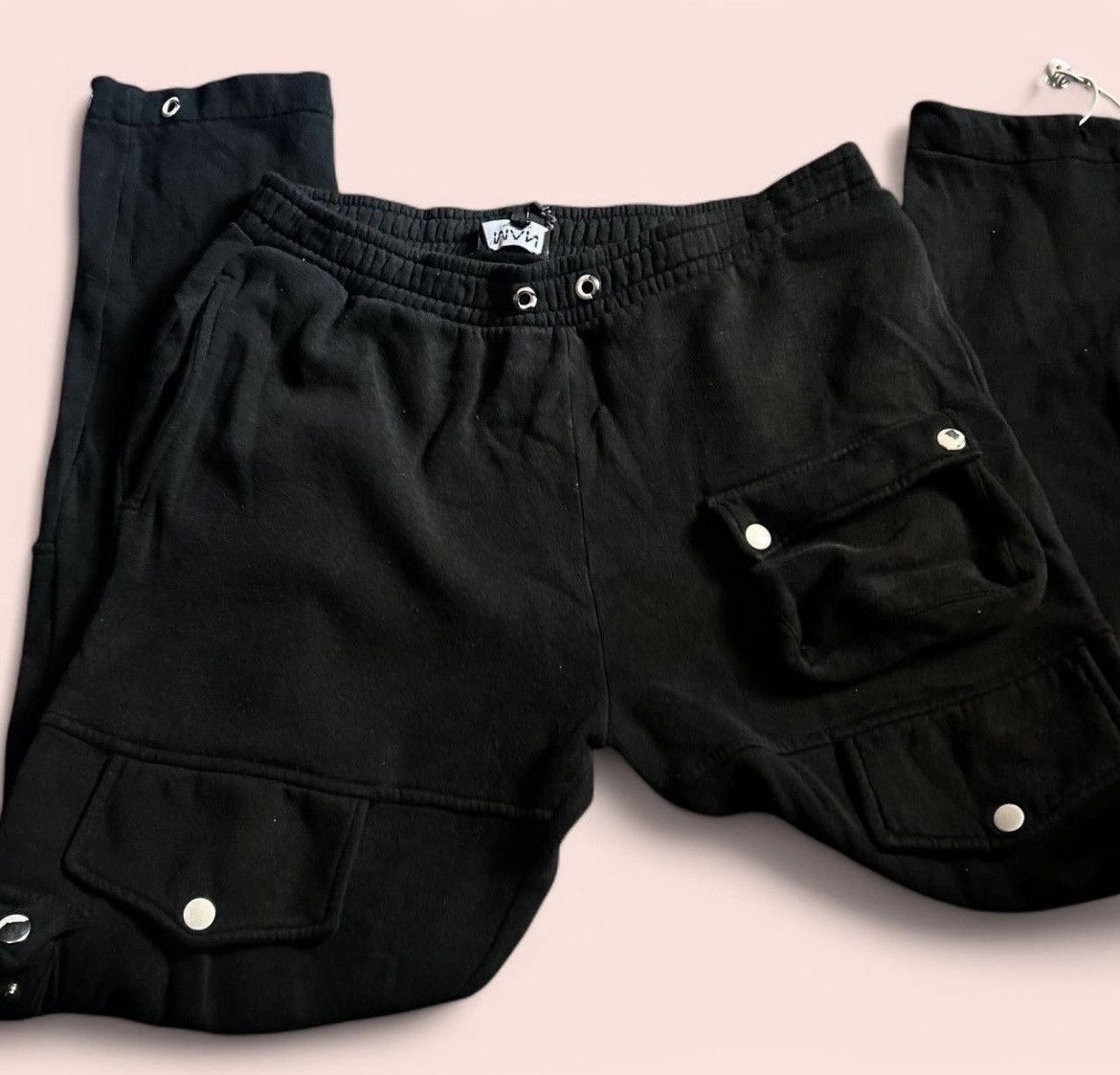 Vintage Calm black joggers Size US 32 / EU 48 - 1 Thumbnail