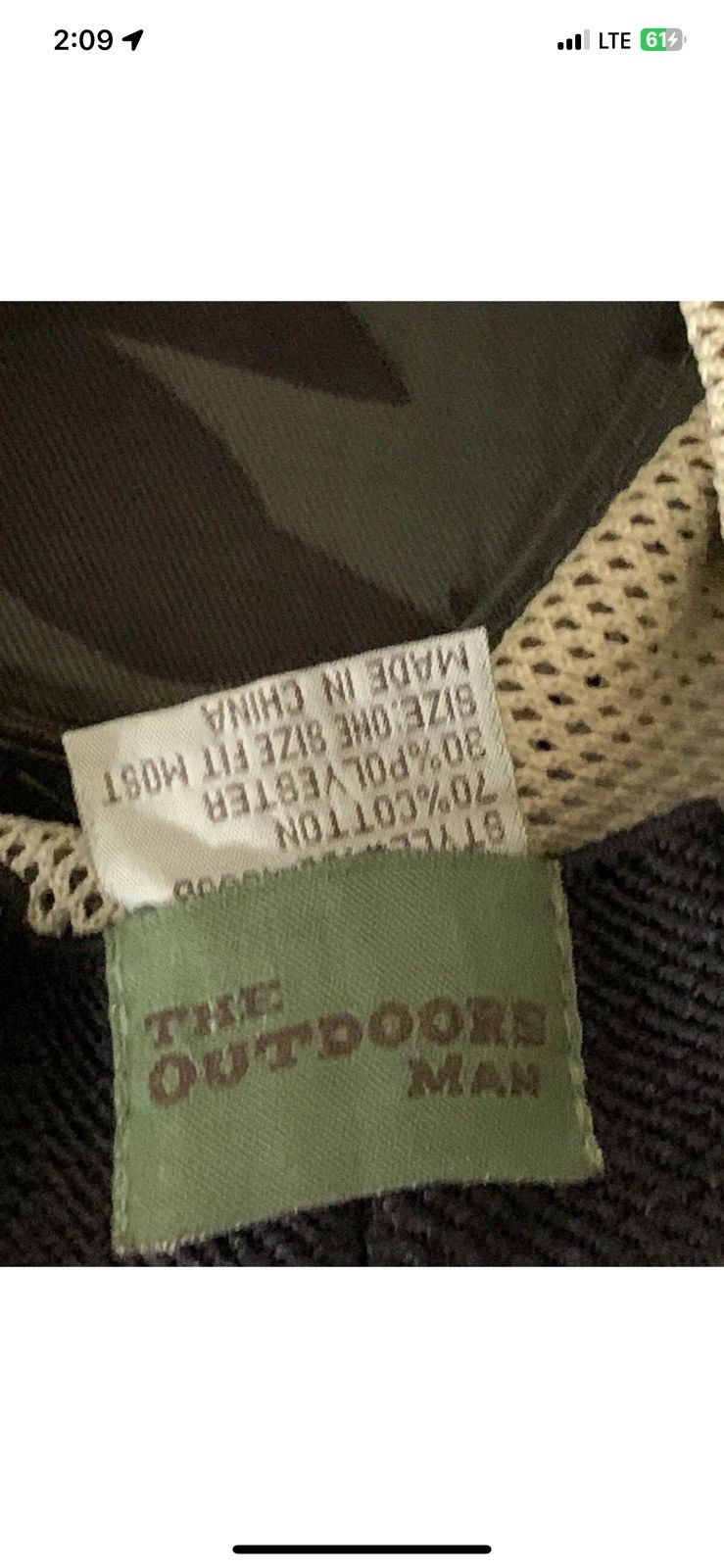 Other The outdoorsman hat cap camouflage osfm large brim Size ONE SIZE - 4 Thumbnail