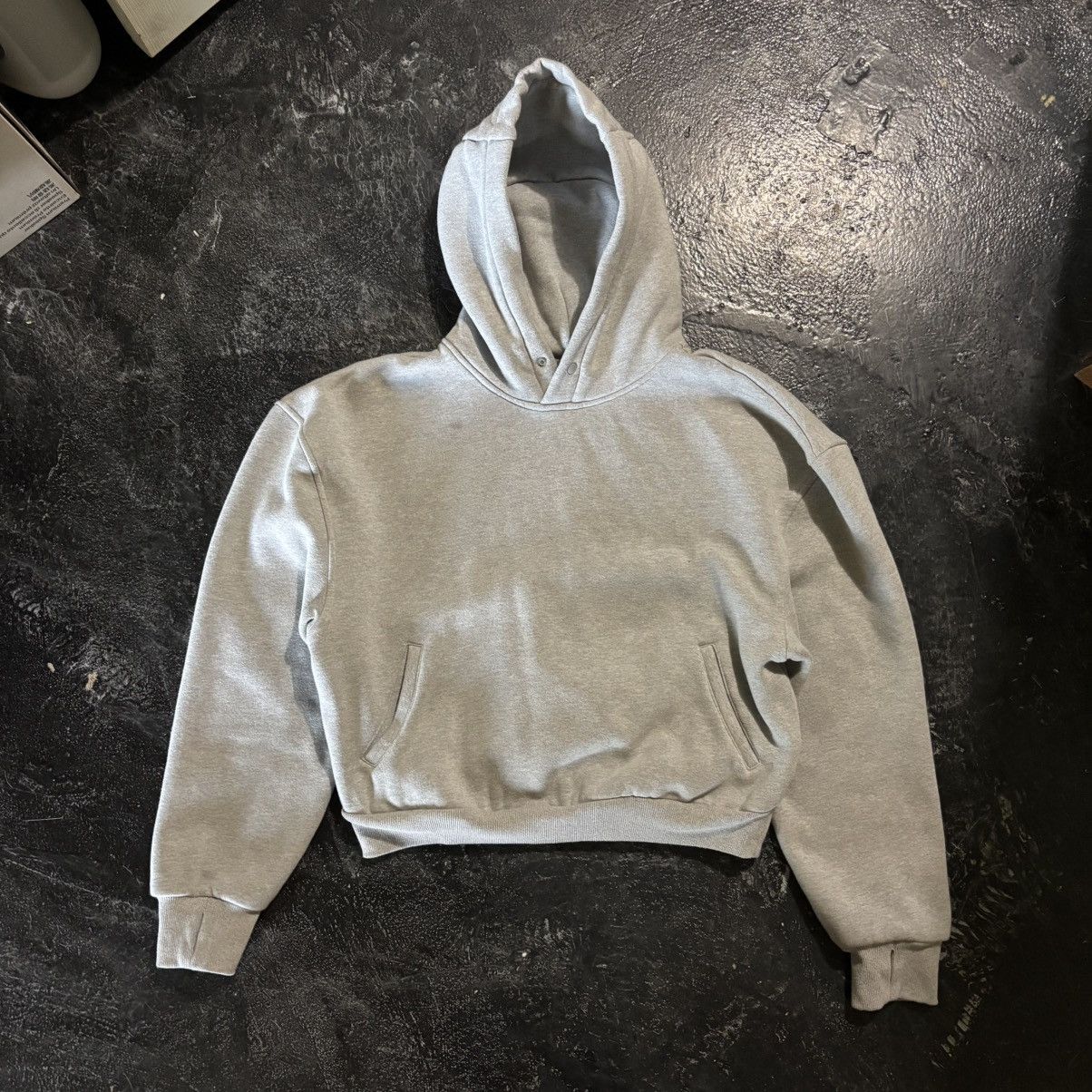 Other LOADING TO FUTURE Boxy/Cropped Gray Hoodie Size US M / EU 48-50 / 2 - 1 Thumbnail