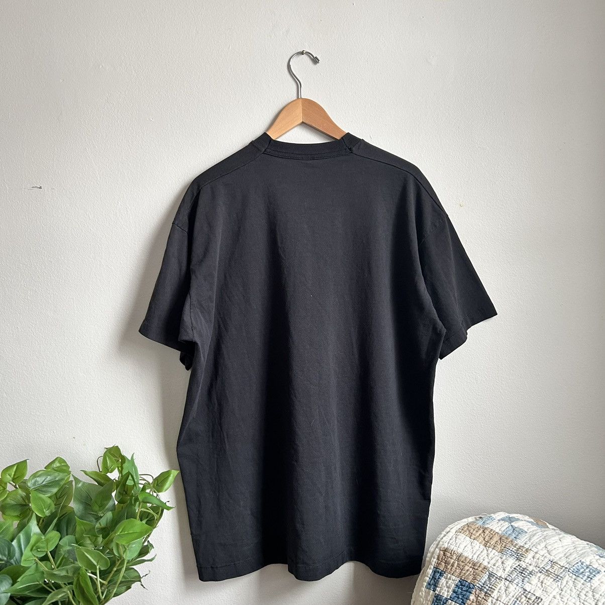 Harley Davidson × Vintage RARE Vintage BLANK Faded Black Harley T-Shirt Size US XXL / EU 58 / 5 - 3 Thumbnail