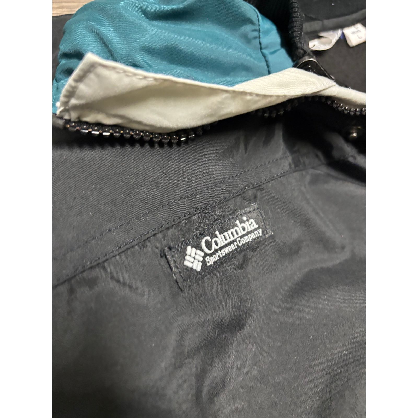 Columbia × NFL × Vintage VTG Columbia Oakland Raiders Jacket L NFL Coach Club Black Size US L / EU 52-54 / 3 - 3 Thumbnail