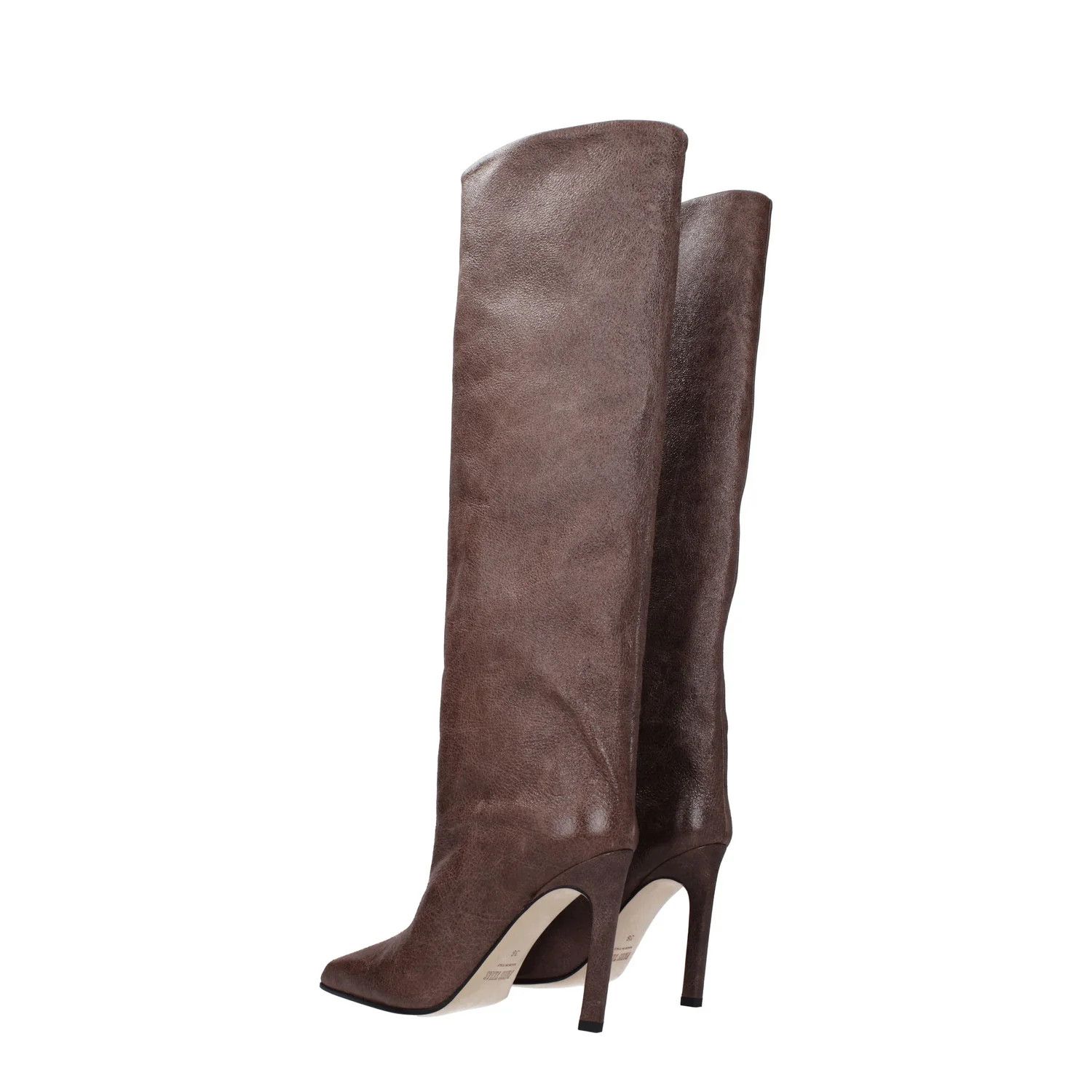 Paris Texas ob1o1e1124 Leather Boots in Brown Size US 10 / IT 40 - 4 Thumbnail
