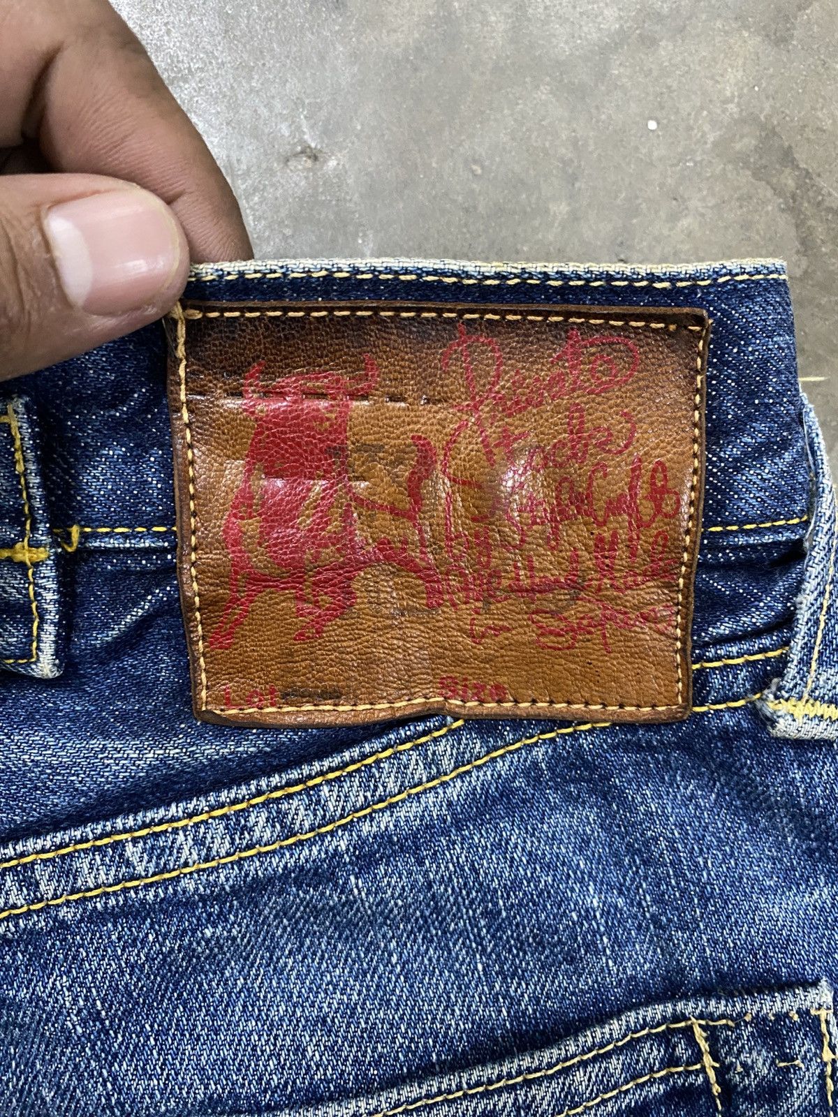 Evisu Vintage Evis Jeans Japan 80s Scovill Rivert @283 imn Size US 32 / EU 48 - 8 Thumbnail