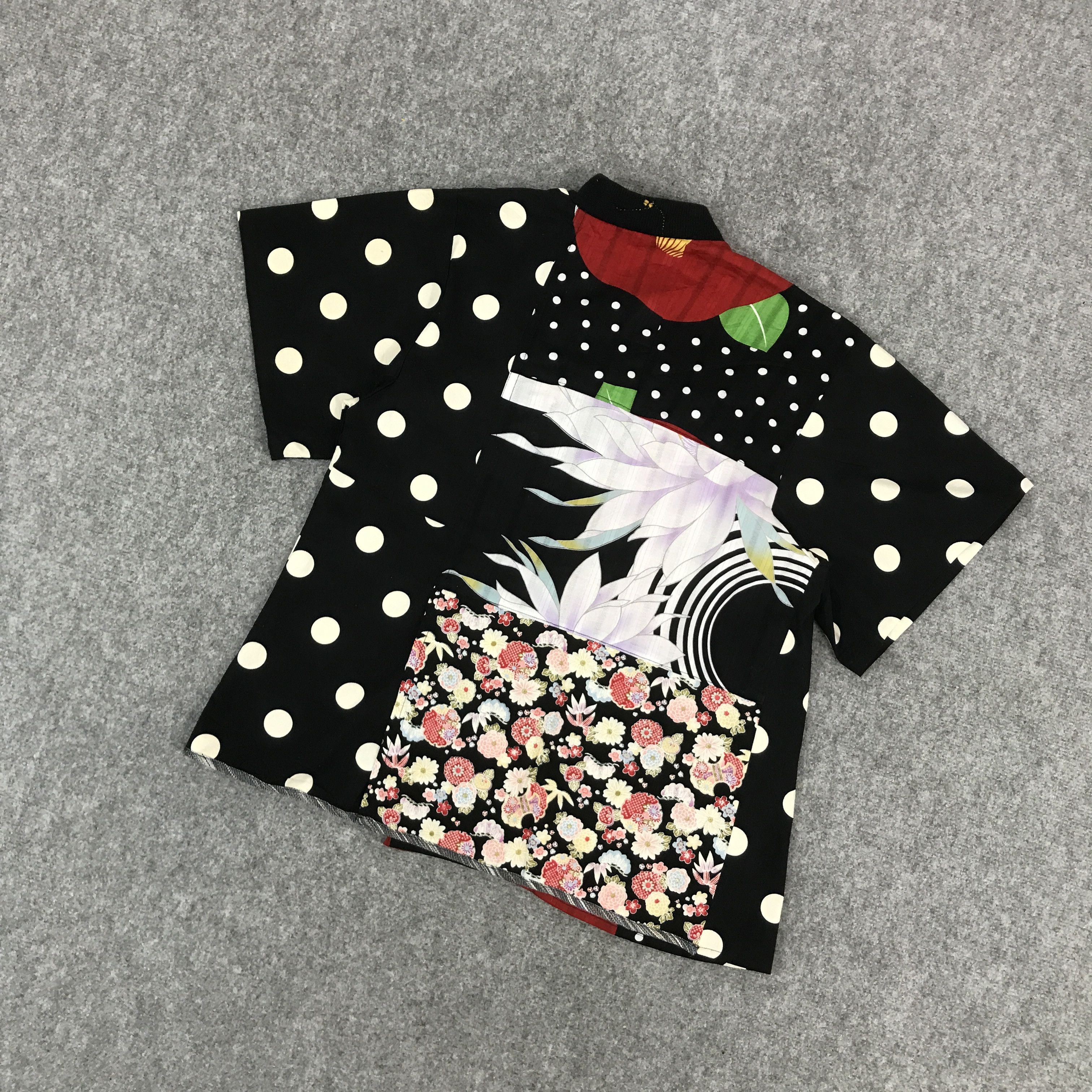 Japanese Brand HAISUIKOU PATCHWORK DESIGN JAPAN JACKET Size US M / EU 48-50 / 2 - 8 Thumbnail