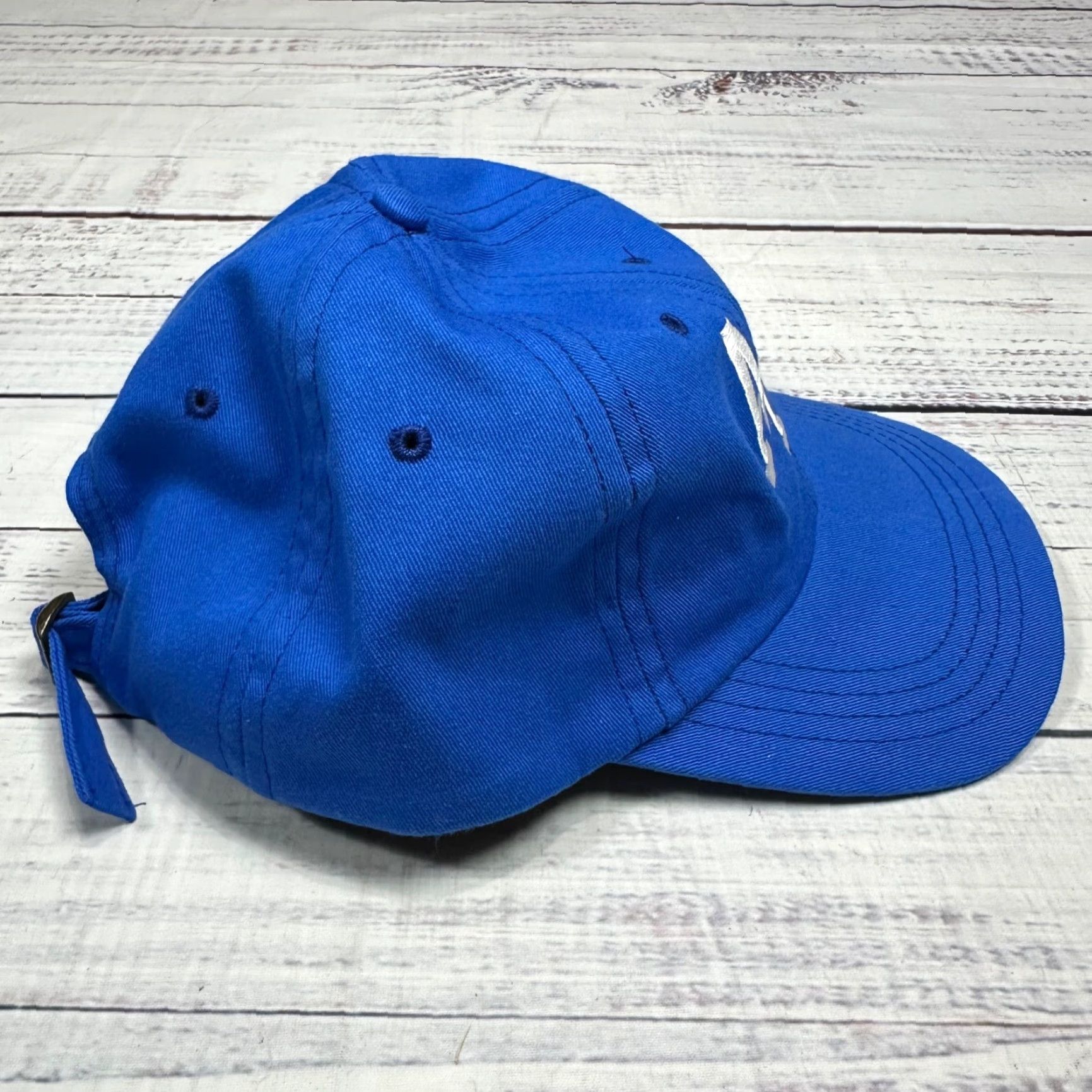 Vintage Vtg Air Force Academy Blue Baseball Hat Ball Cap Adjustable Men One Size Blue Cap Baseball Academy Admissions Size ONE SIZE - 3 Thumbnail