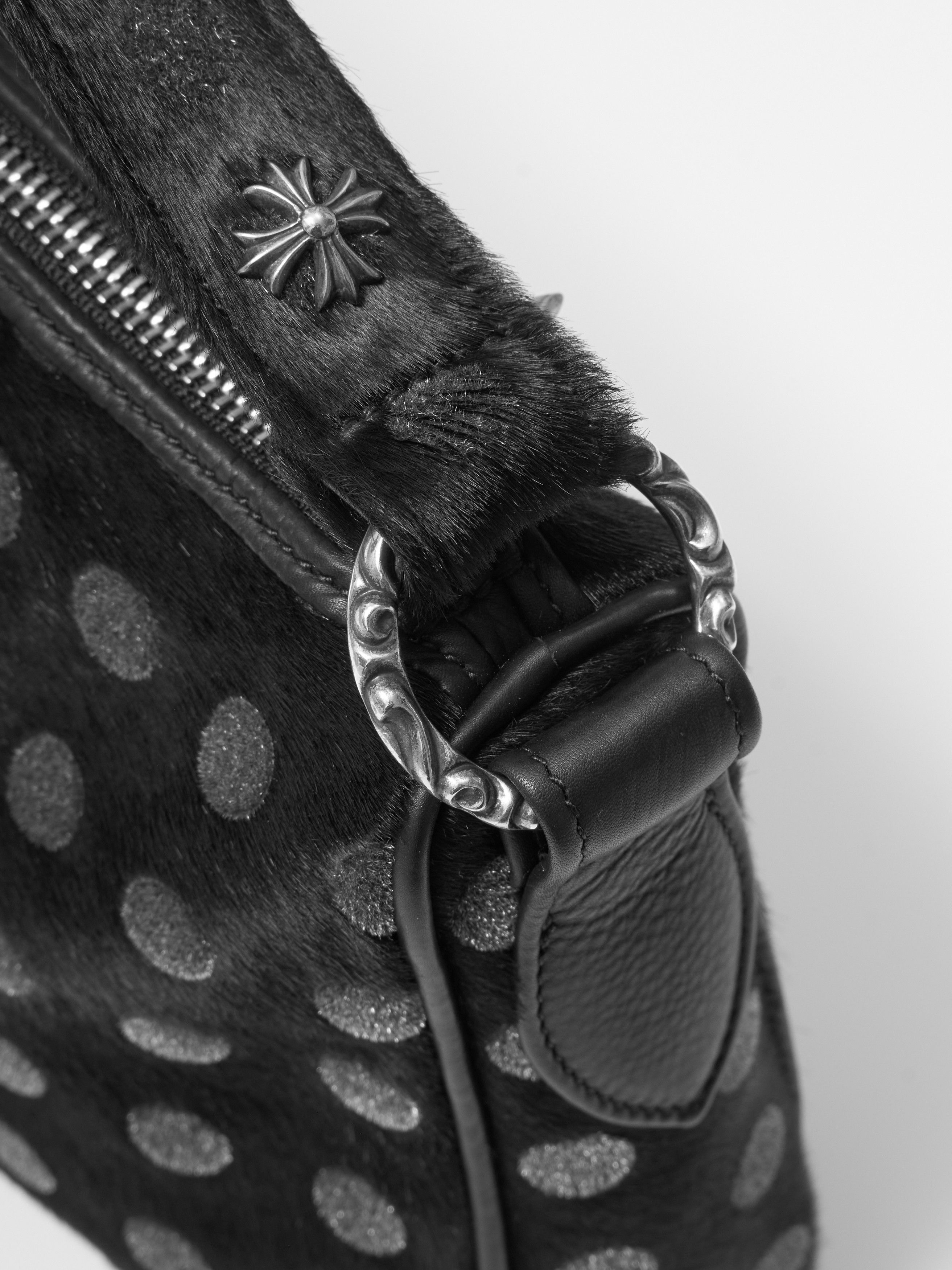 Chrome Hearts Chrome Hearts Chicken Nugget Polka Dots Harako Leather Bag Size ONE SIZE - 3 Thumbnail