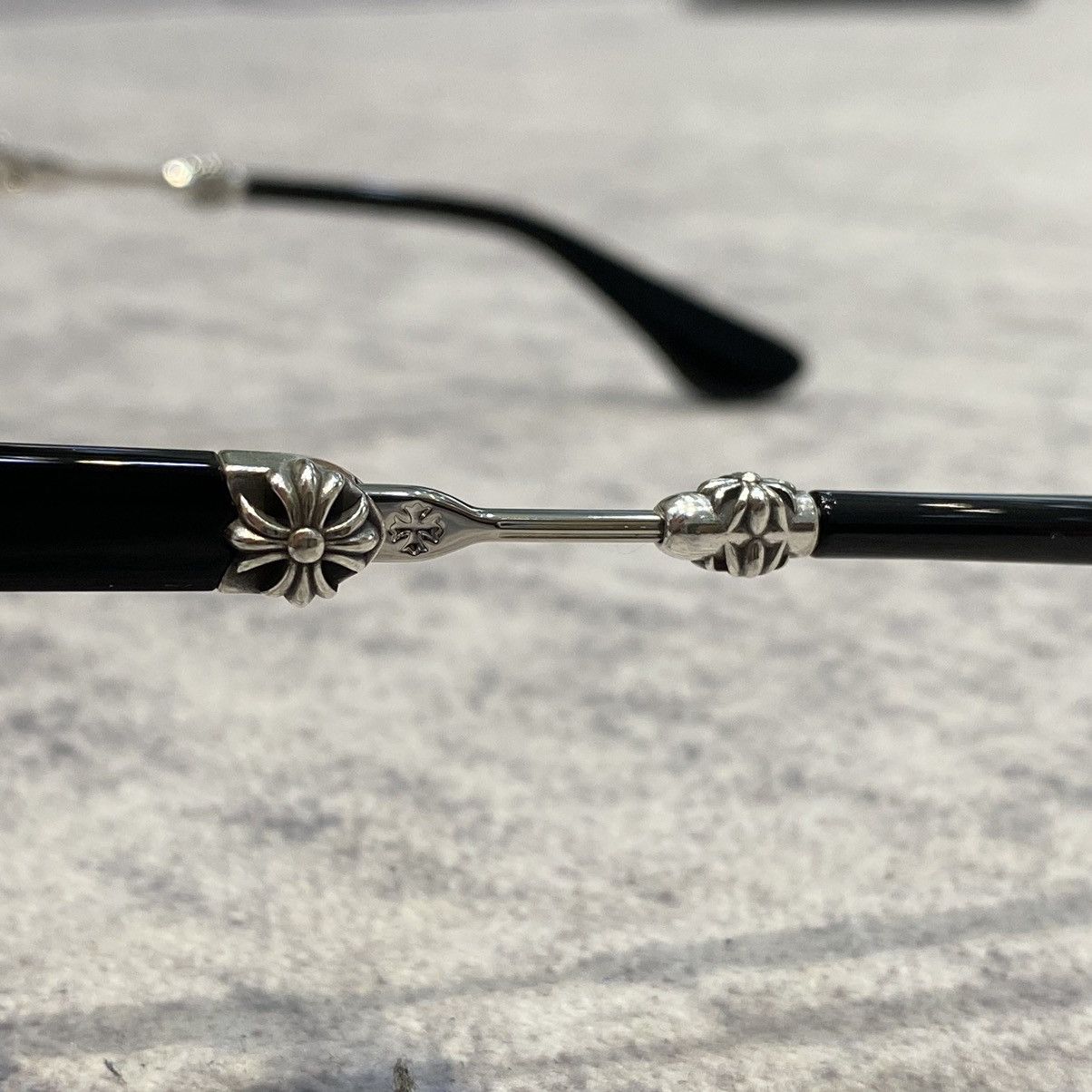 Chrome Hearts CHROME HEARTS DUCK BUTTER Black/Shiny Silver Size ONE SIZE - 4 Thumbnail