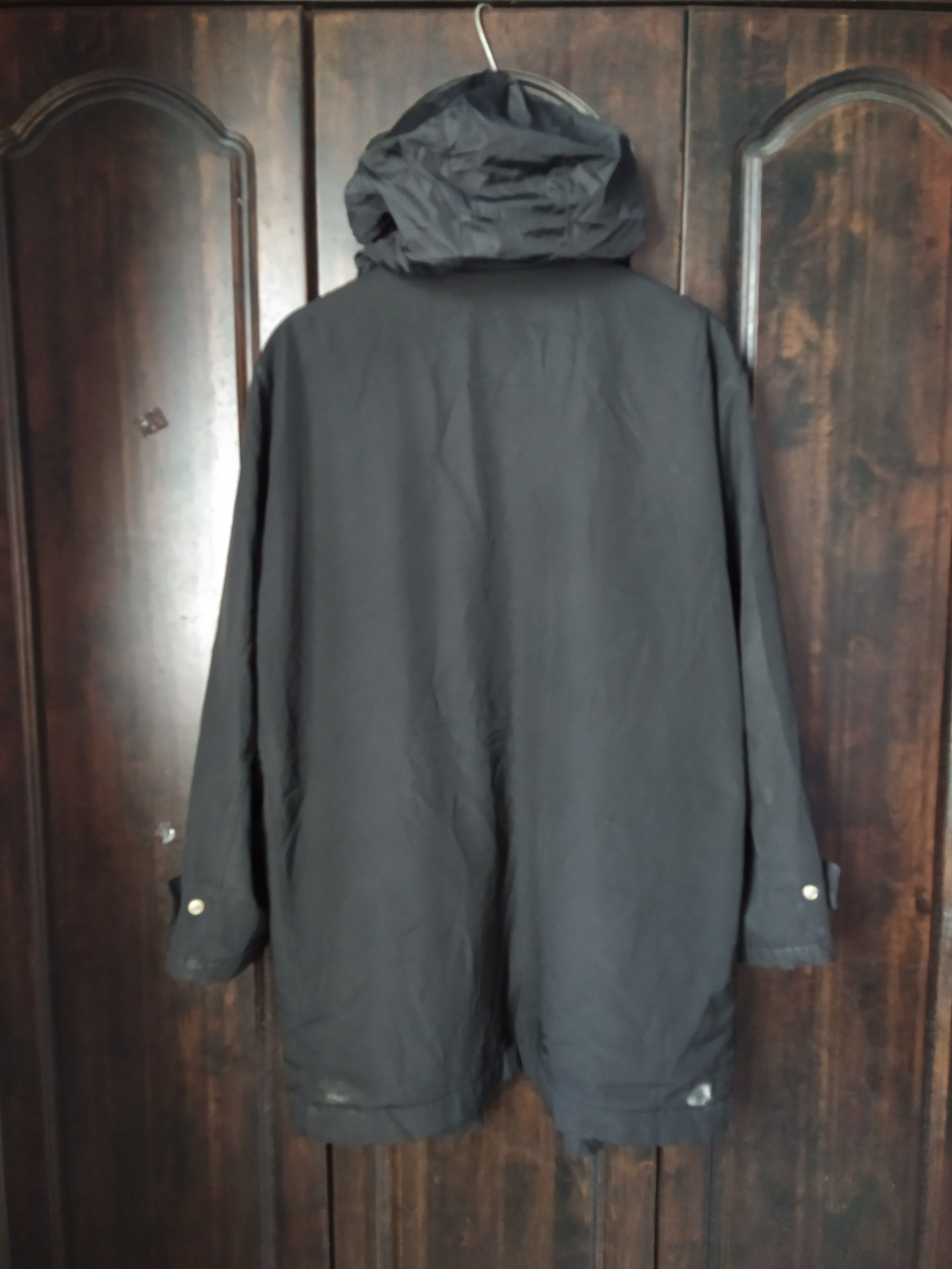 Salvatore Ferragamo Salvatore Ferragamo Wool Hooded Sticky Parka Size US XL / EU 56 / 4 - 2 Thumbnail