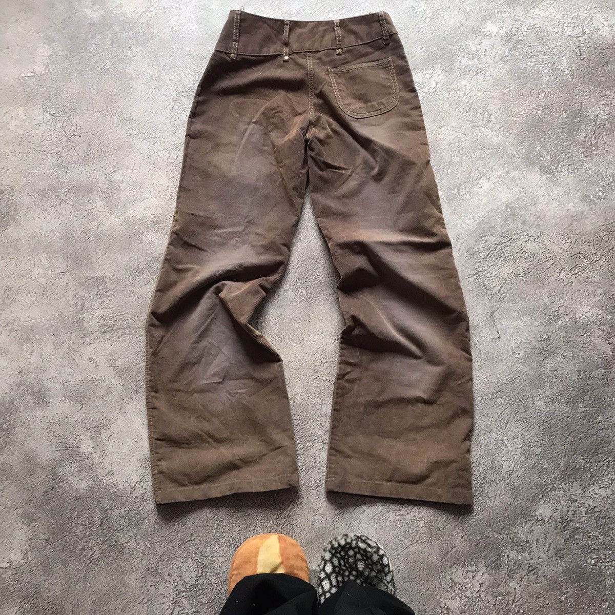 Vintage Vintage 90s Baggy Cargo Pants Khaki Workwear Streetwear 28 Size 28" / US 6 / IT 42 - 4 Thumbnail