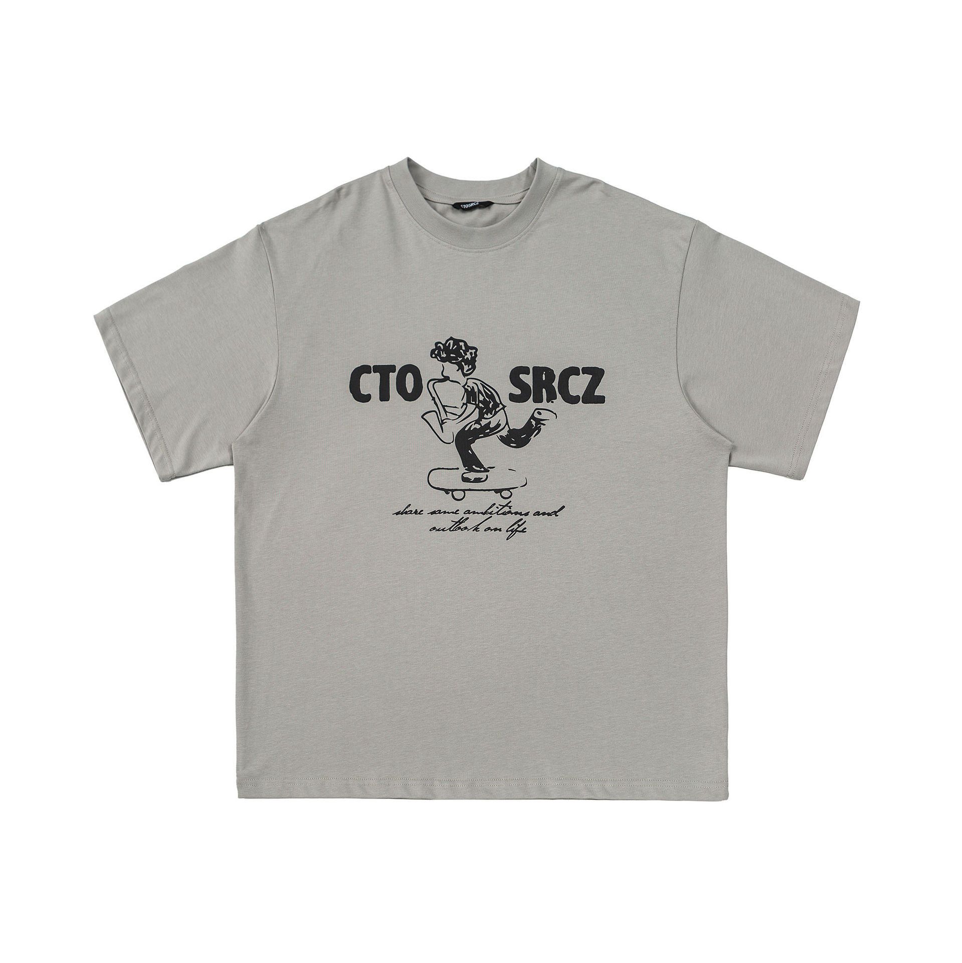 Japanese Brand × Vintage Japanese retro loose trendy boy printed short sleeves Size US M / EU 48-50 / 2 - 1 Thumbnail