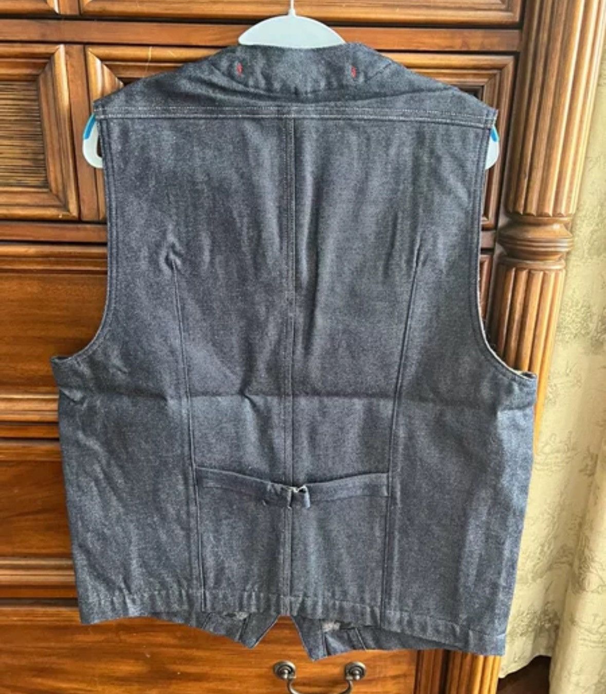 Kapital Kapital Cowboy Corn Pattern Wool Double sided Vest Size US L / EU 52-54 / 3 - 4 Thumbnail