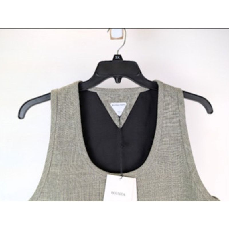 Bottega Veneta o1rshd1 Structured Double Melange Tank Top in Green/Fennel Size US M / EU 48-50 / 2 - 3 Thumbnail