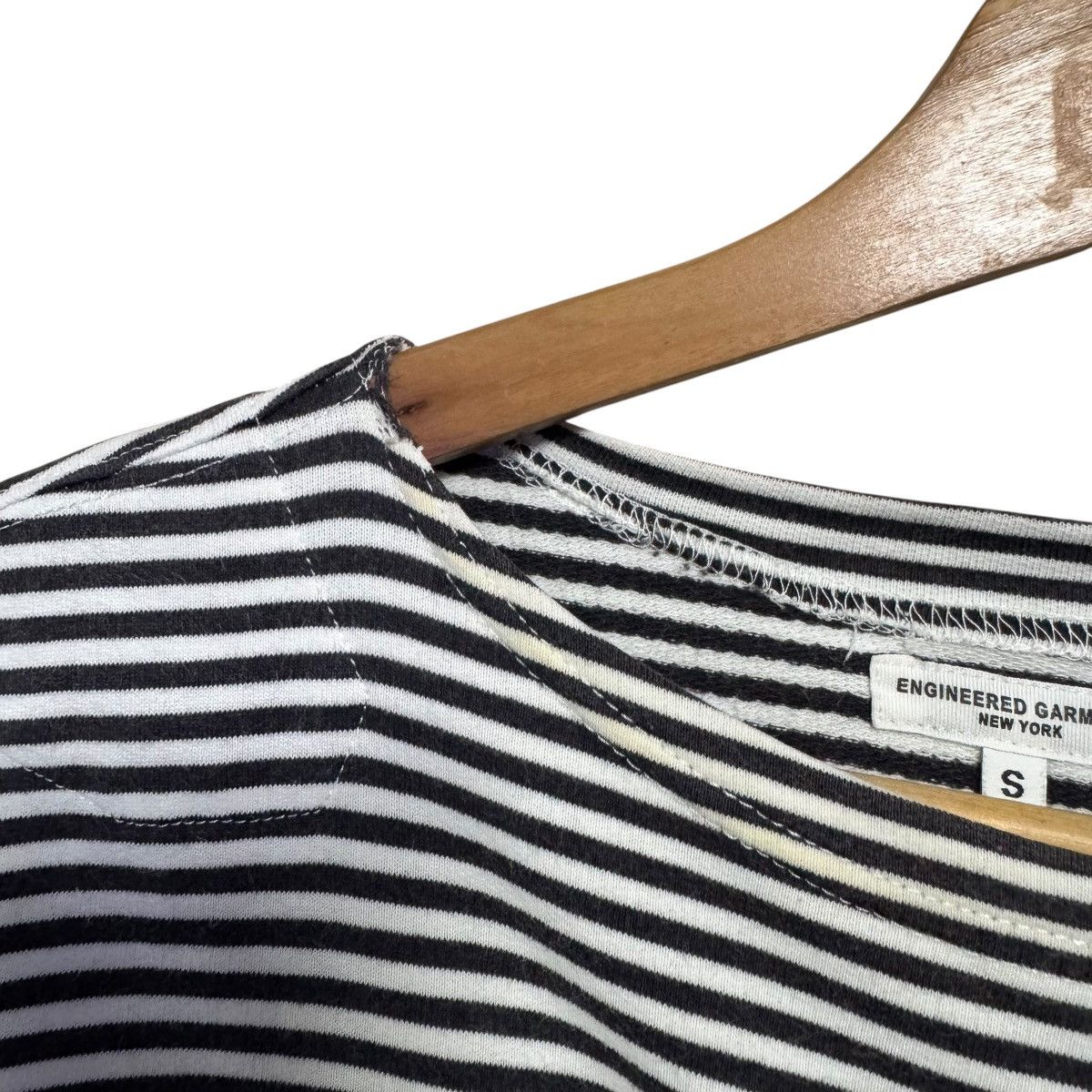 Engineered Garments Engineered Garment Striped Longsleeve Shirt Size US S / EU 44-46 / 1 - 11 Thumbnail