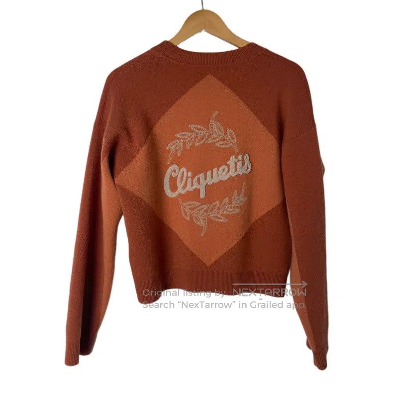 Hermes Hermes Orange Cashmere Cardigan Size XS / US 0-2 / IT 36-38 - 2 Thumbnail