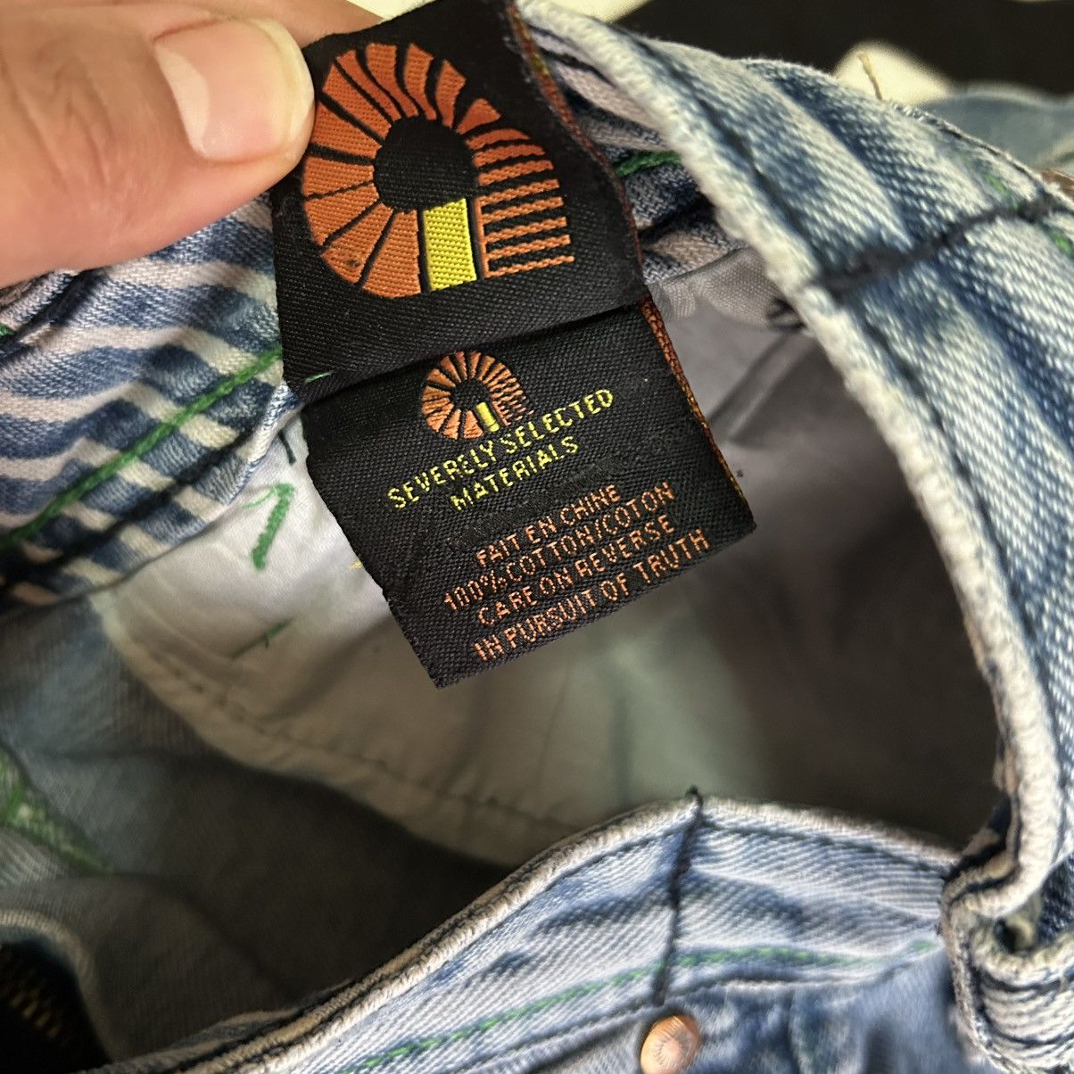 Akademiks Genuine Vintage Y2K Akademics Sick Baggy Jeans 👖 Size US 30 / EU 46 - 5 Thumbnail