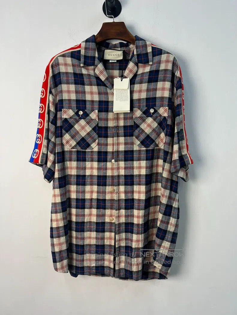 Gucci Gucci Side-label short-sleeved shirt Size US S / EU 44-46 / 1 - 1 Thumbnail