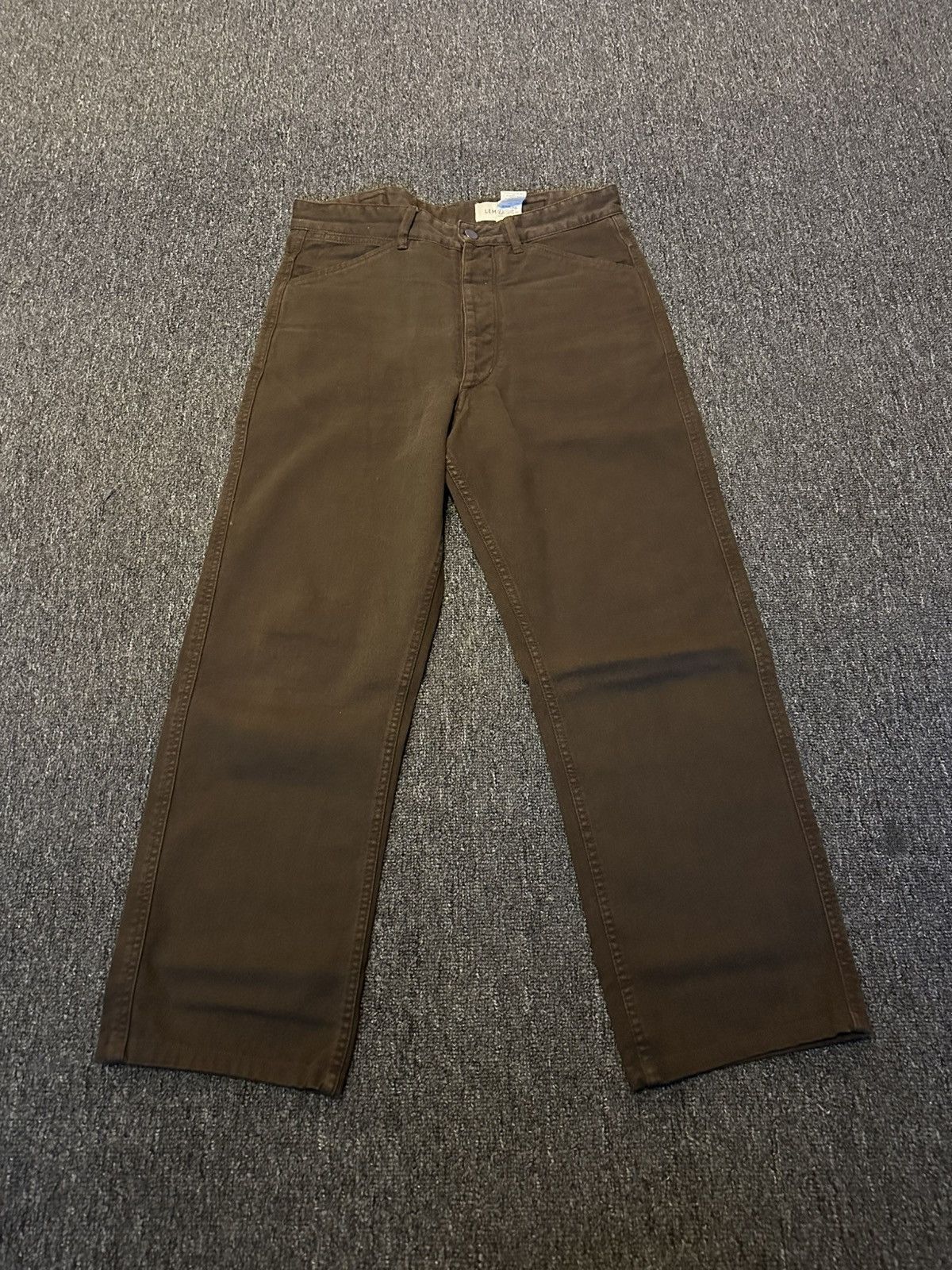 CURVED 5 POCKET PANTS
