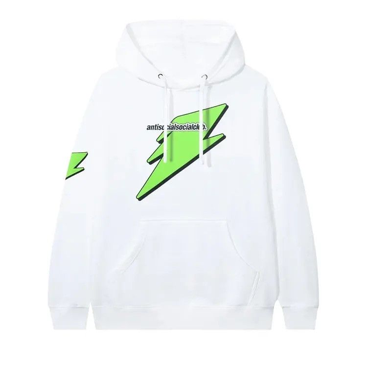 Anti Social Social Club Careless bolt hoodie (green) Size US L / EU 52-54 / 3 - 2 Thumbnail