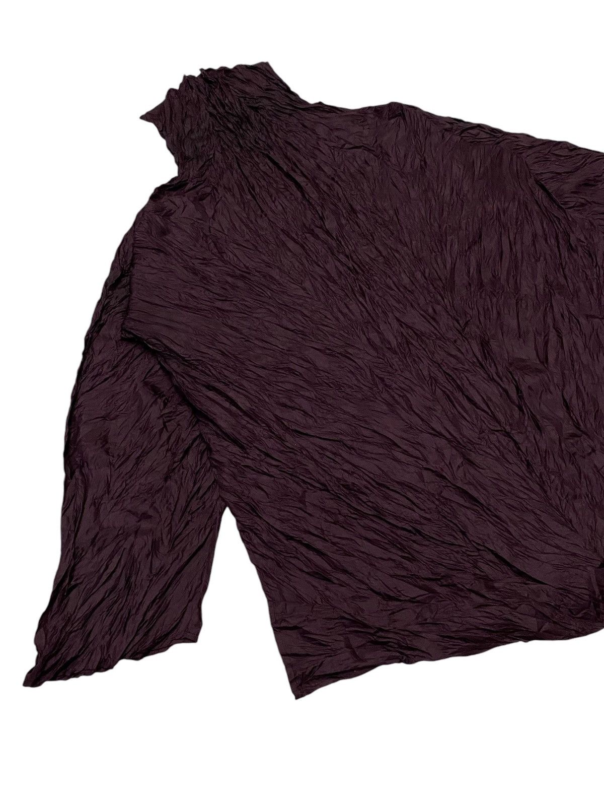 Issey Miyake Issey Miyake Turleneck Pleaded Pullover Long Sleeve Size US M / EU 48-50 / 2 - 8 Thumbnail