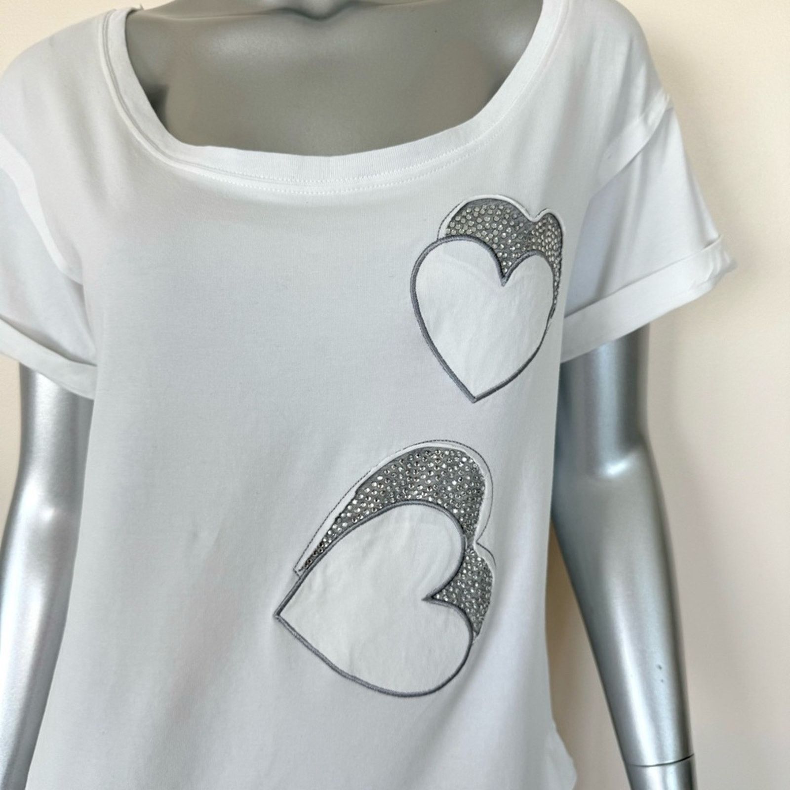 Love Moschino Love Moschino women cotton top size 12US Size XL / US 12-14 / IT 48-50 - 2 Thumbnail